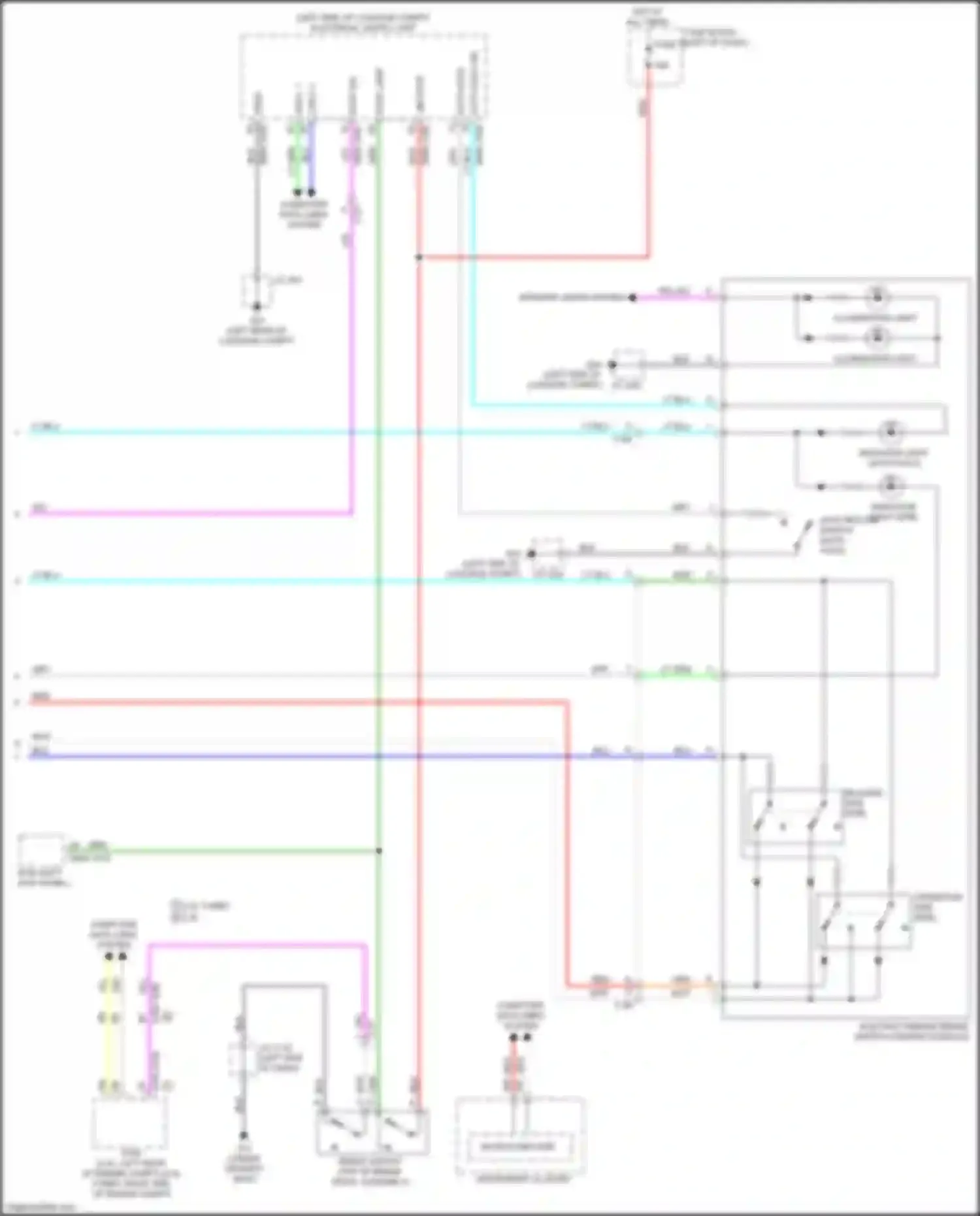 Wiring diagram can-h 1 for Mazda CX-50 I (2021-2024) (1 of 7)