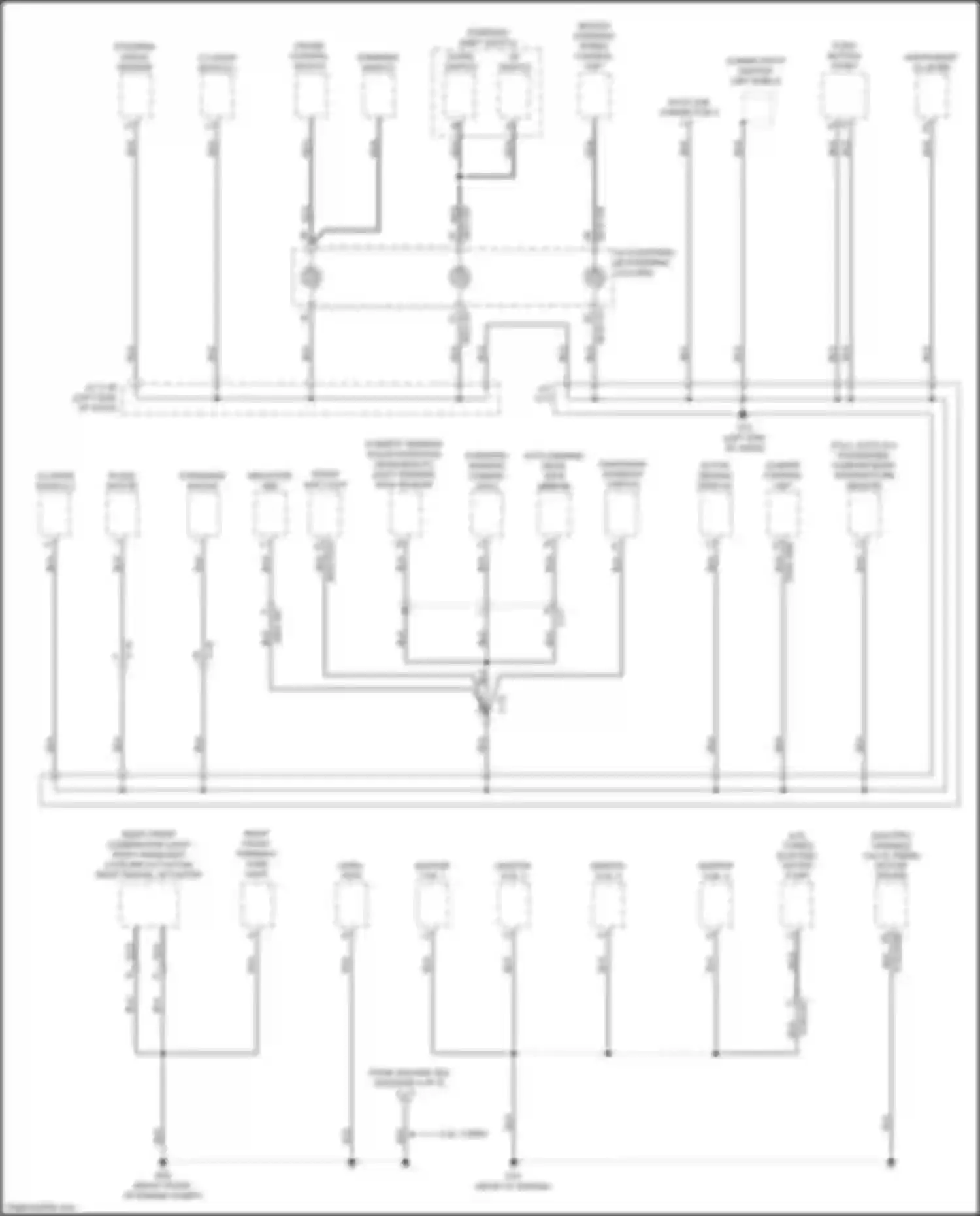 Wiring diagram climate control unit for Mazda CX-50 I (2021-2024) (4 of 6)