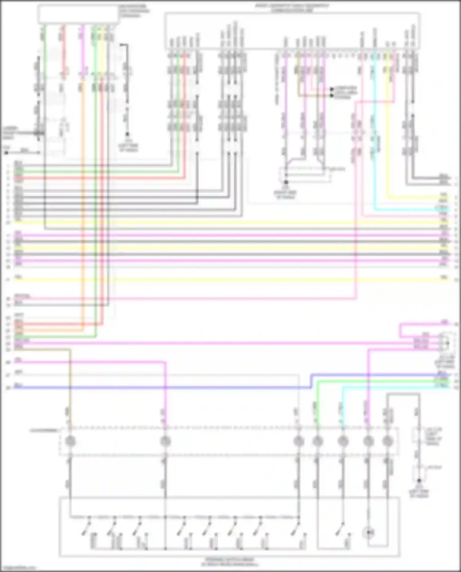 Wiring diagram computer data lines system for Mazda CX-50 I (2021-2024) (24 of 87)