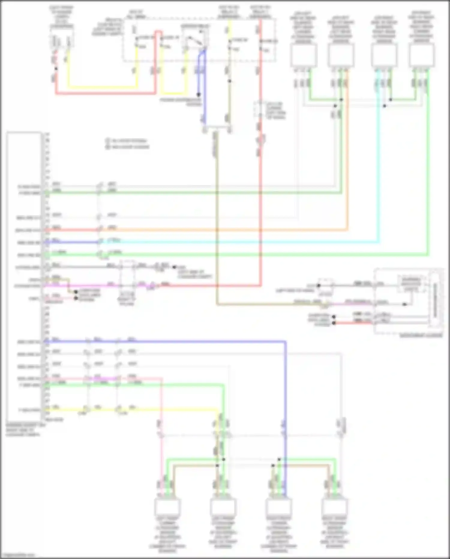 Wiring diagram f sen gnd for Mazda CX-50 I (2021-2024) (1 of 1)