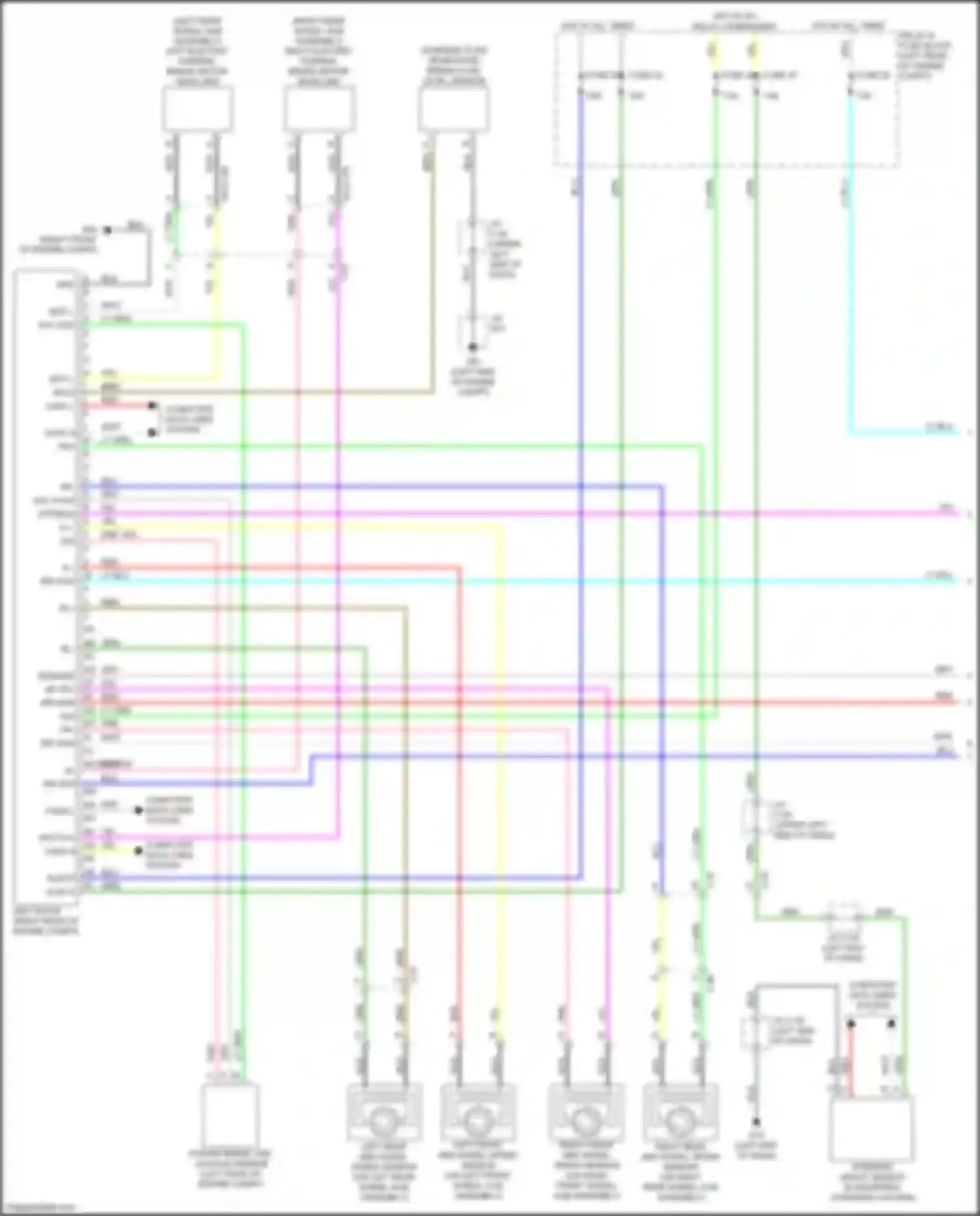 Wiring diagram fuse 23 for Mazda CX-50 I (2021-2024) (1 of 3)