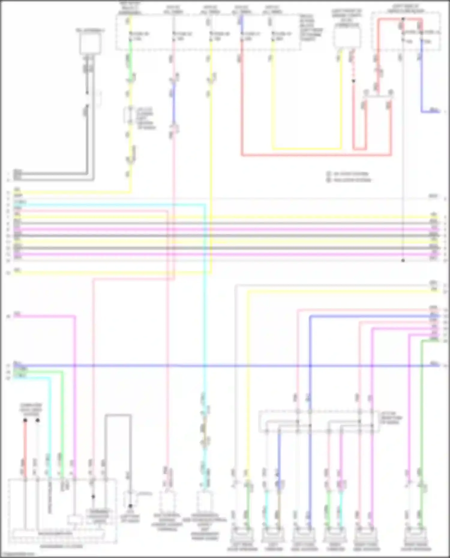 Wiring diagram fuse 46 for Mazda CX-50 I (2021-2024) (1 of 5)