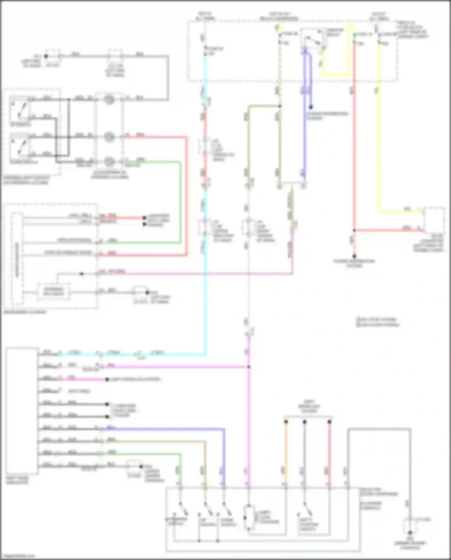 Wiring diagram grn for Mazda CX-50 I (2021-2024) (2 of 100)