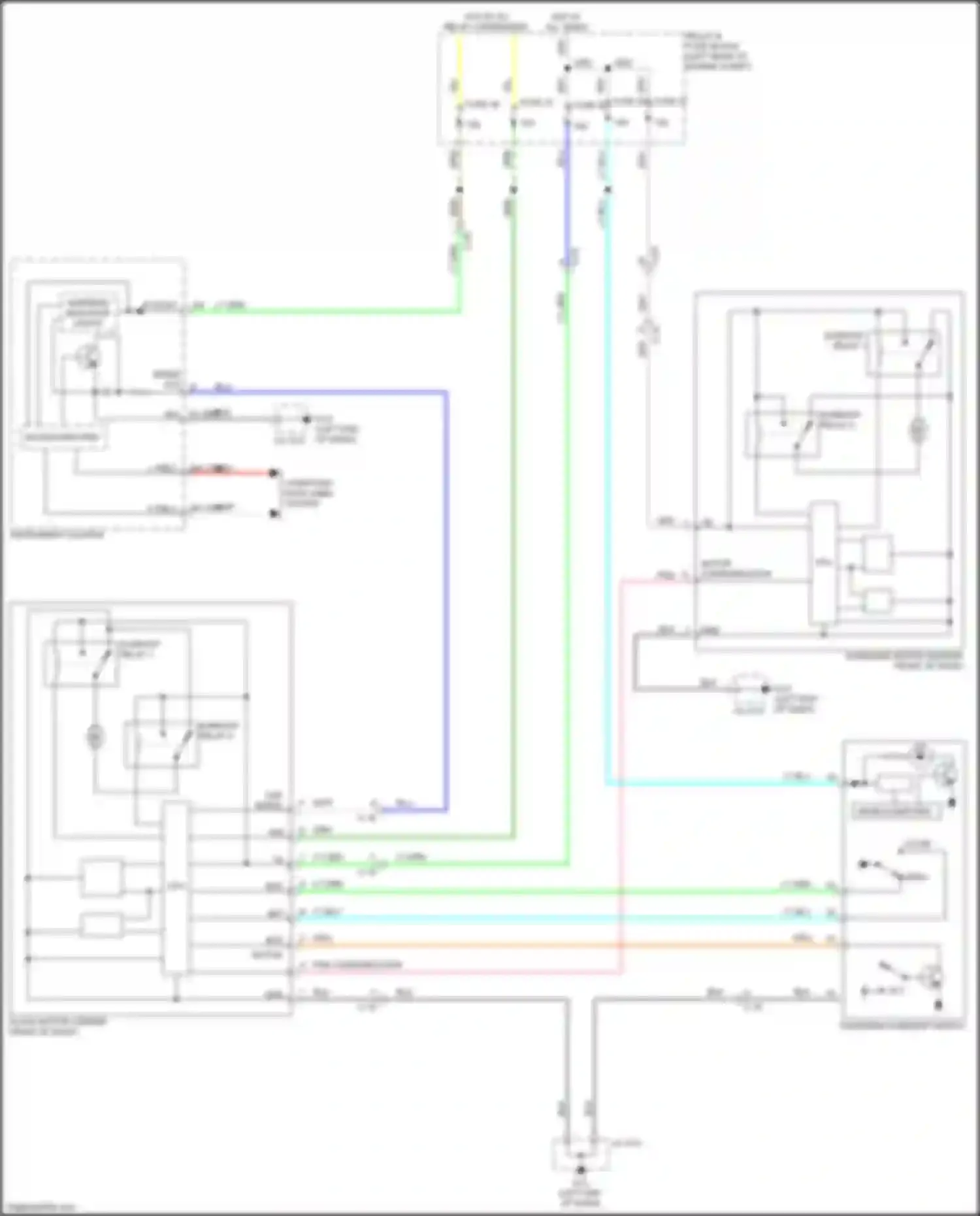 Wiring diagram gry for Mazda CX-50 I (2021-2024) (78 of 91)