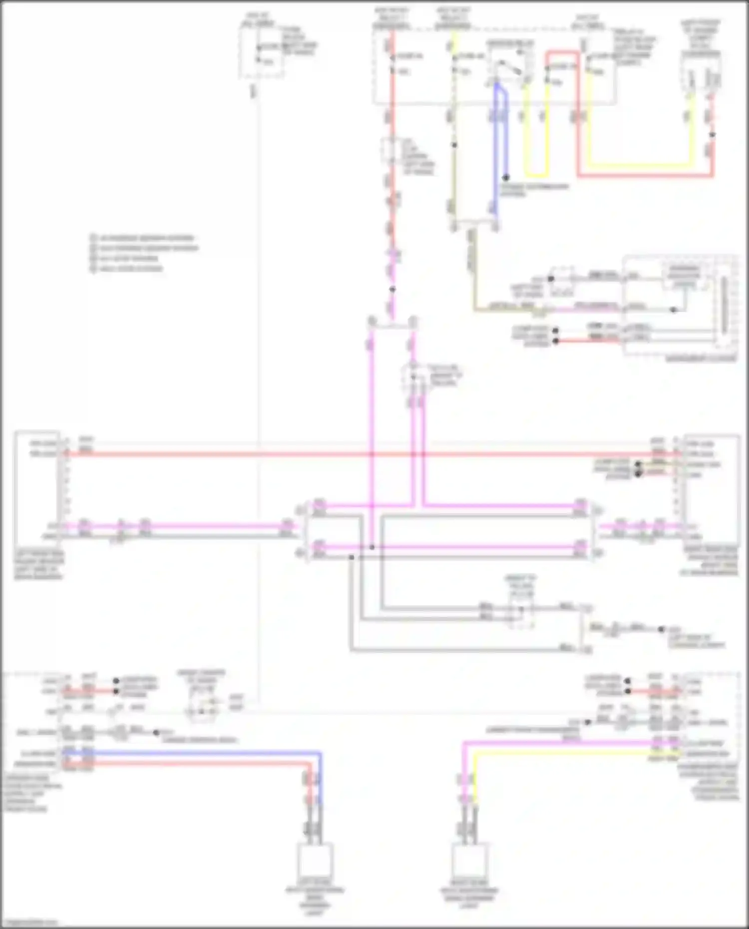 Wiring diagram am can l pblc for Mazda CX-50 I (2021-2024)