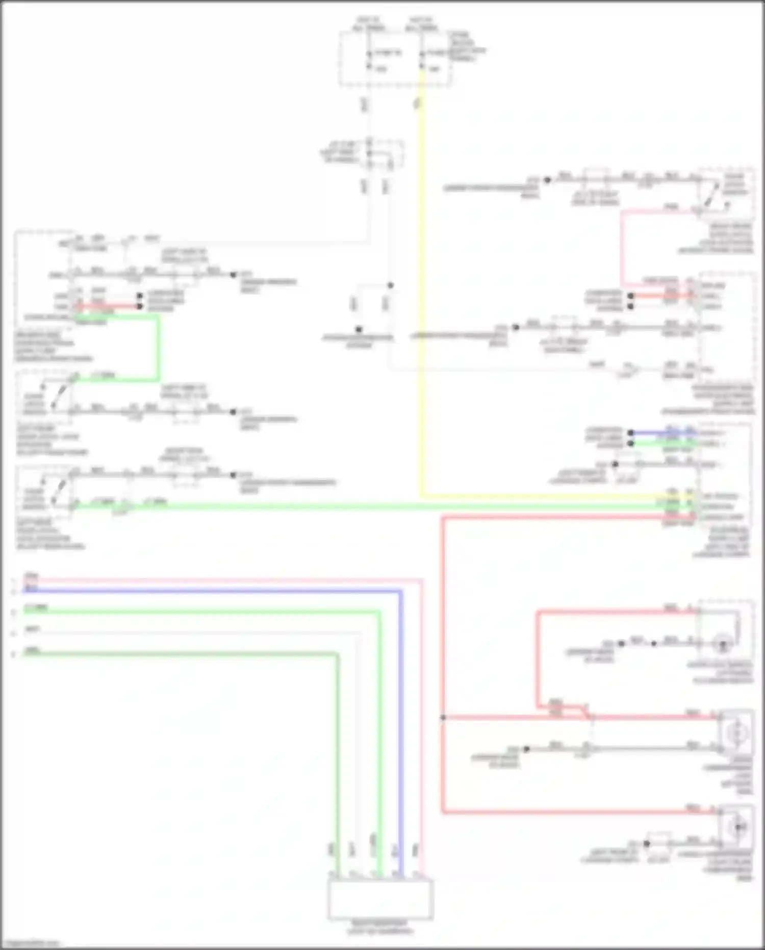 Wiring diagram computer data lines system for Mazda CX-50 I (2021-2024)