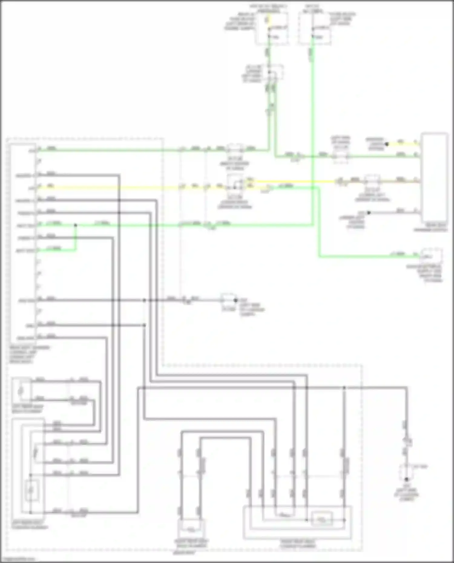 Wiring diagram fuse block for Mazda CX-50 I (2021-2024)