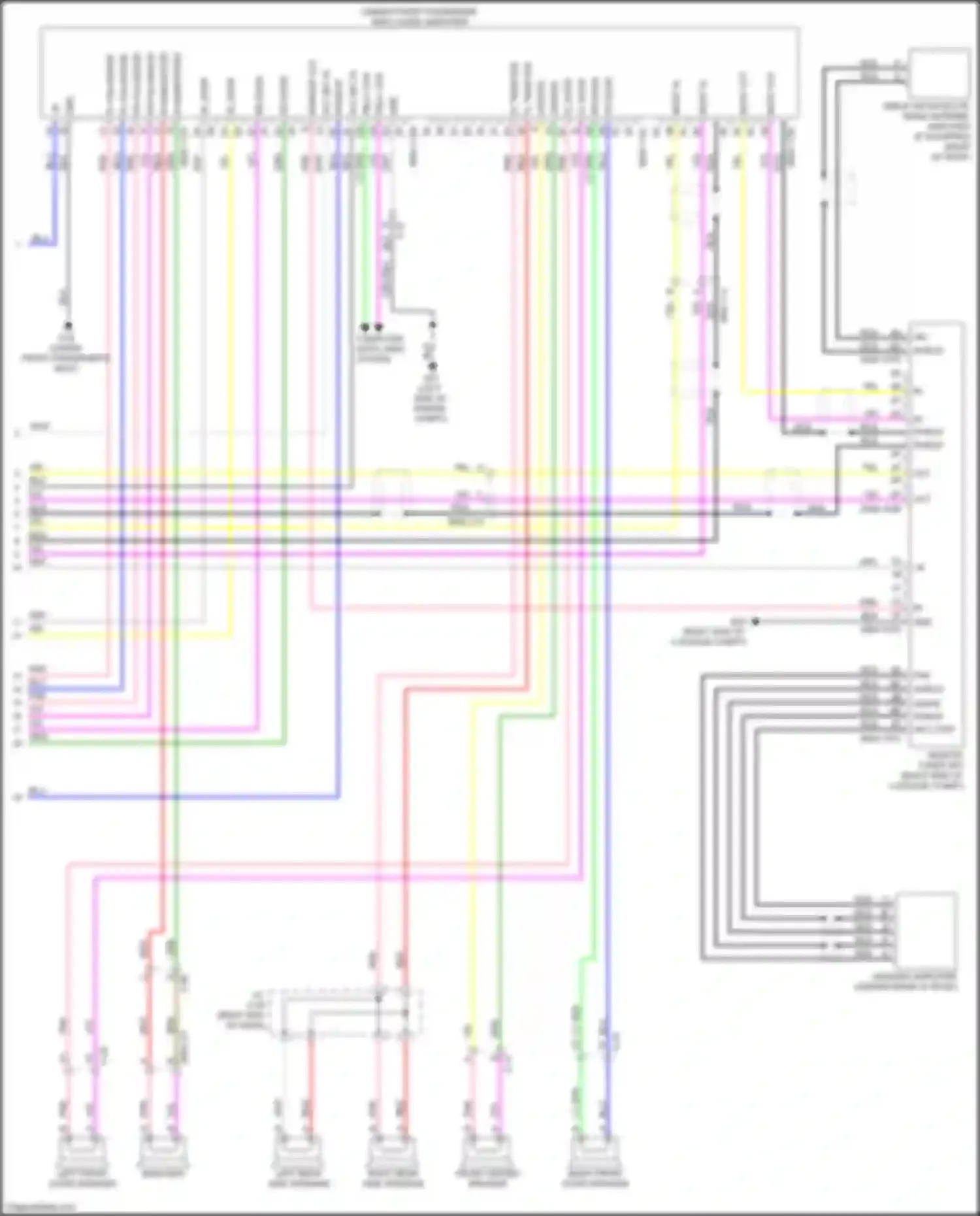 Wiring diagram j/c c-50 for Mazda CX-50 I (2021-2024) (2 of 4)