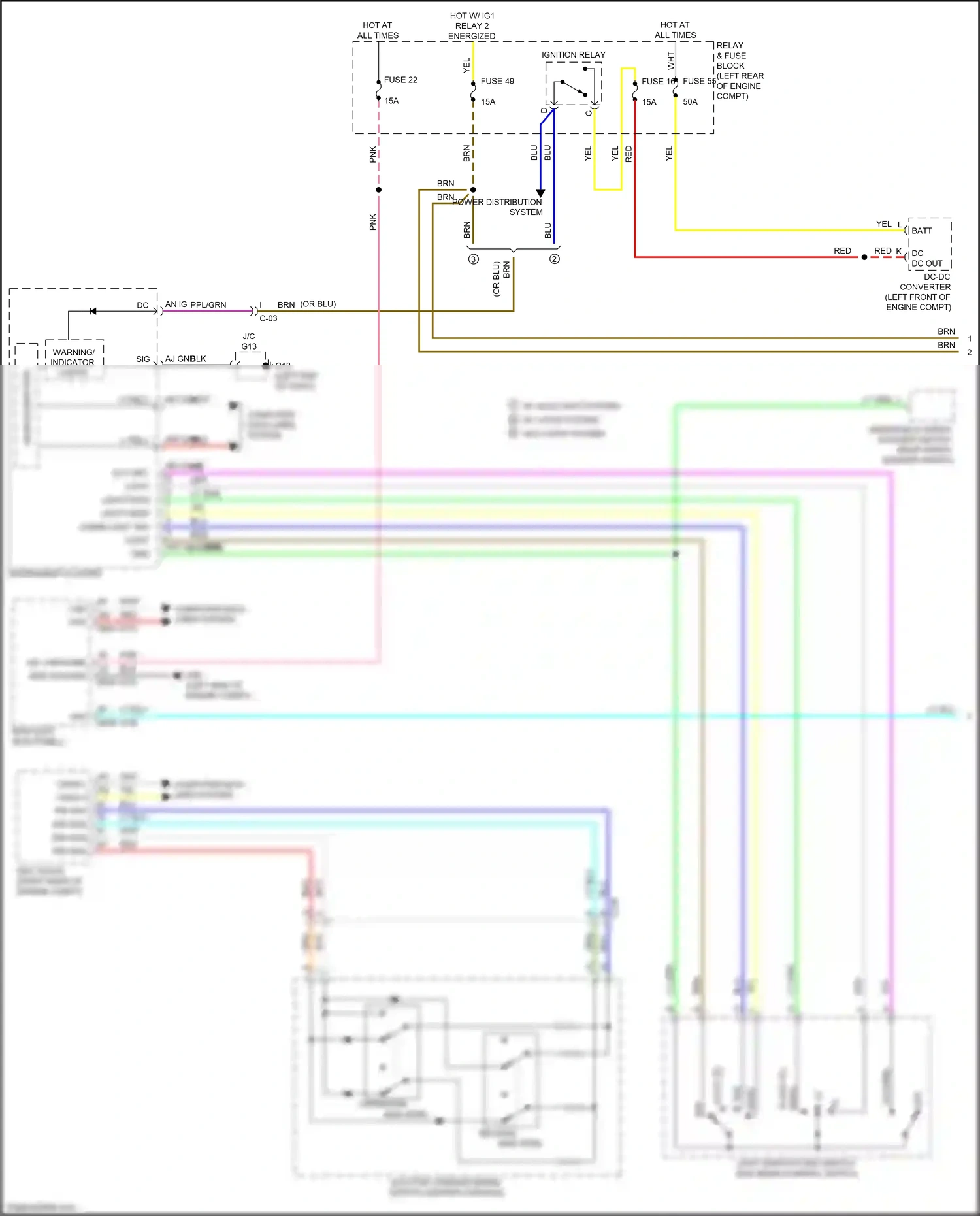 Mazda CX-50 I (2021-2024) microcomputer wiring diagram  (5 of 30)