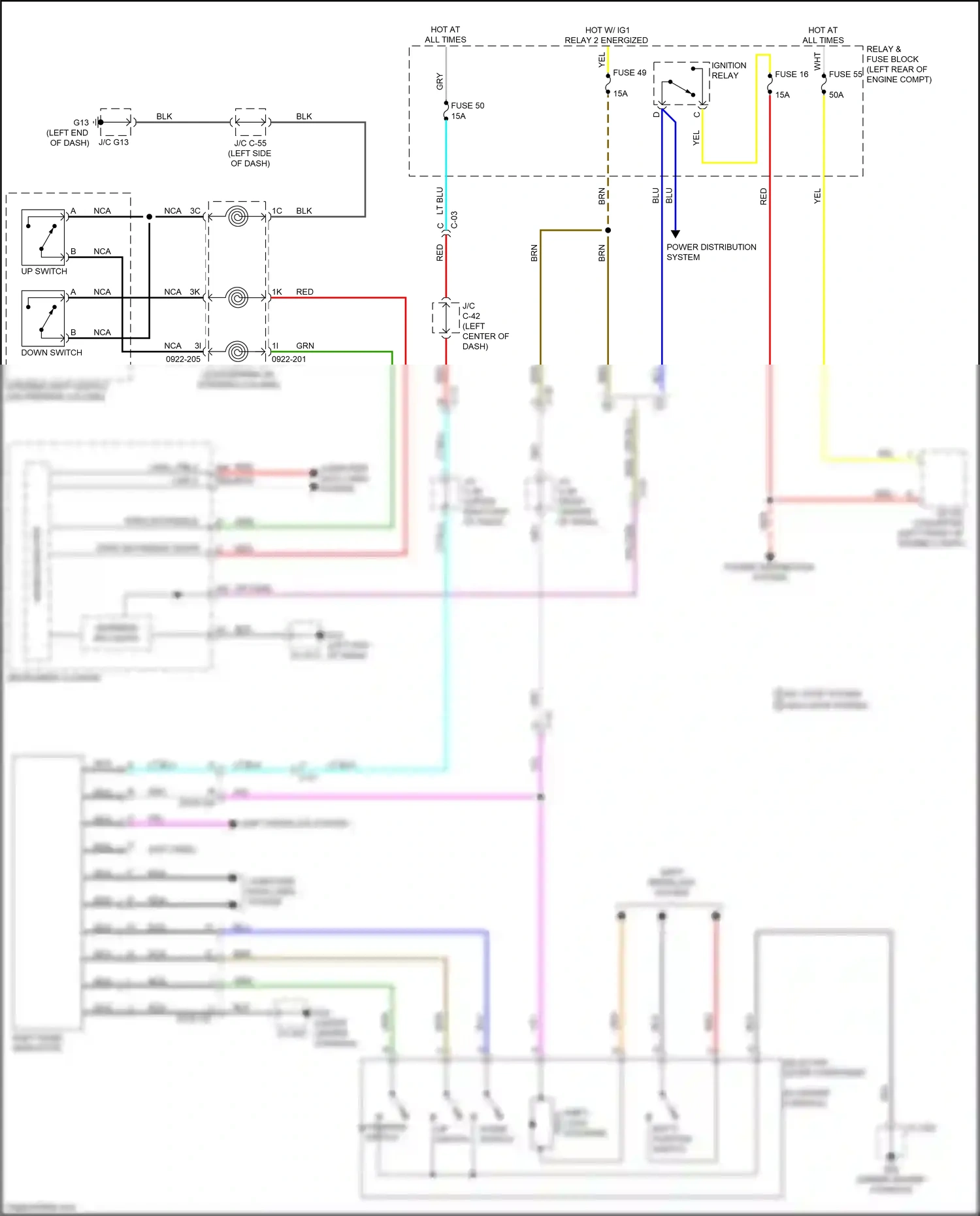 Mazda CX-50 I (2021-2024) microcomputer wiring diagram  (1 of 30)