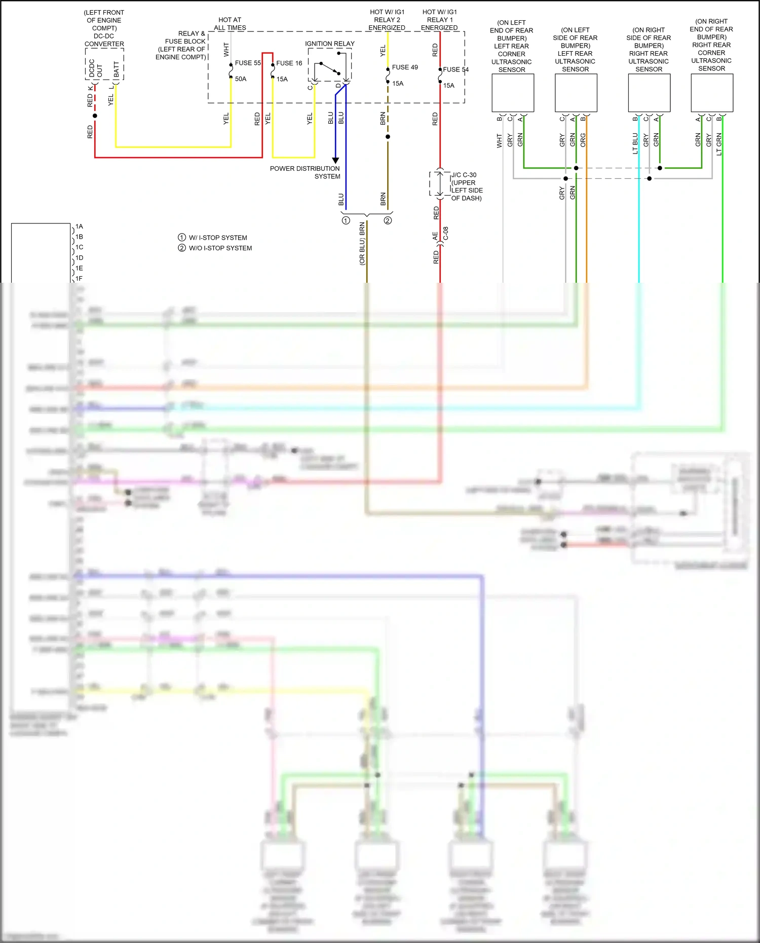 Mazda CX-50 I (2021-2024) microcomputer wiring diagram  (26 of 30)