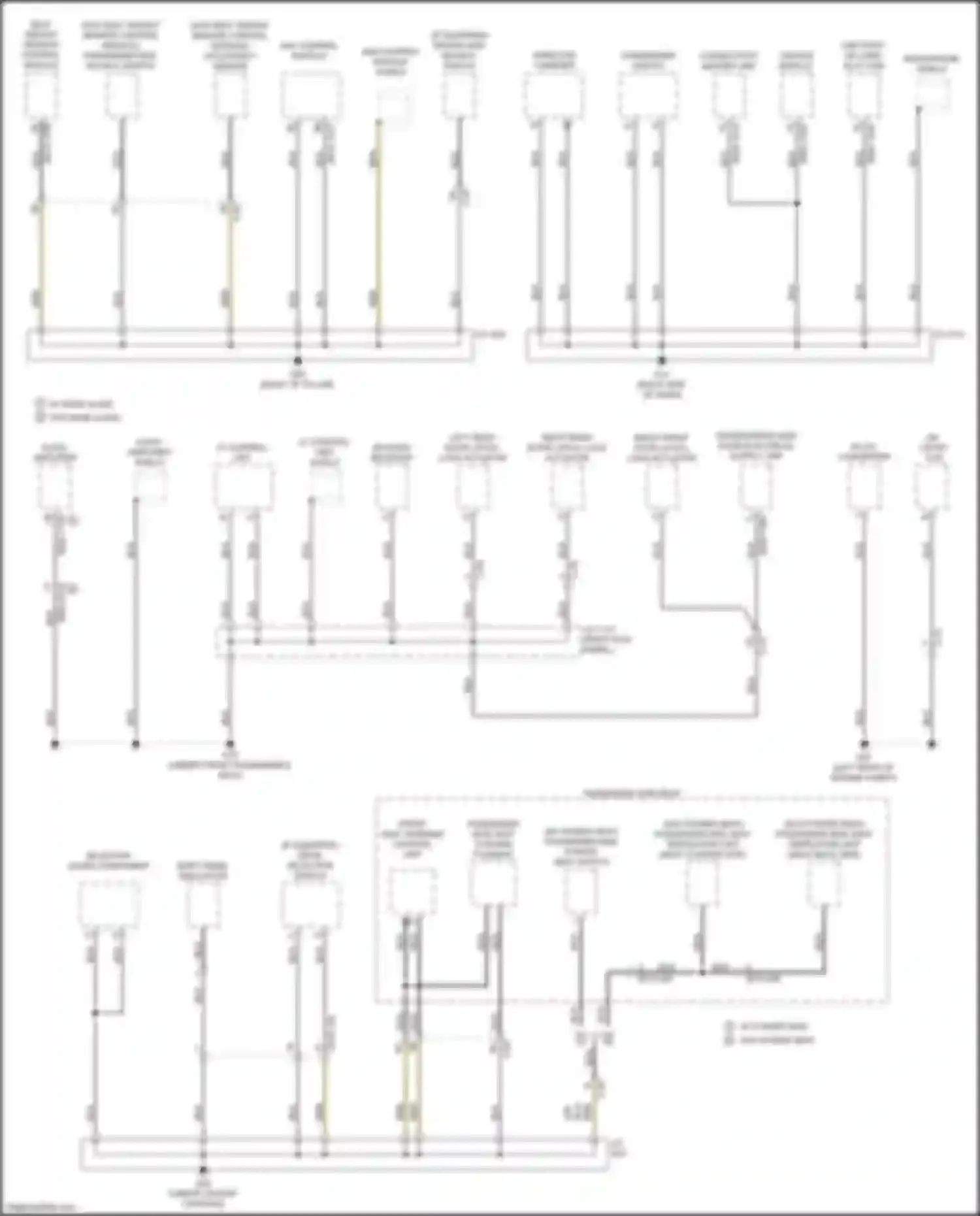Wiring diagram occupancy sensor for Mazda CX-50 I (2021-2024) (1 of 2)