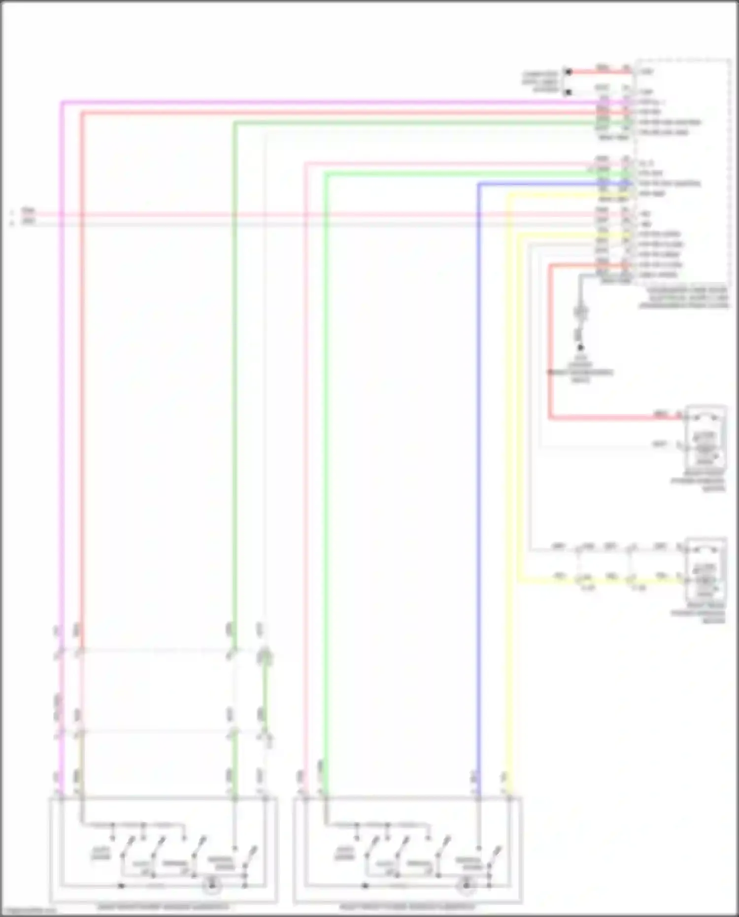 Wiring diagram red for Mazda CX-50 I (2021-2024) (20 of 106)