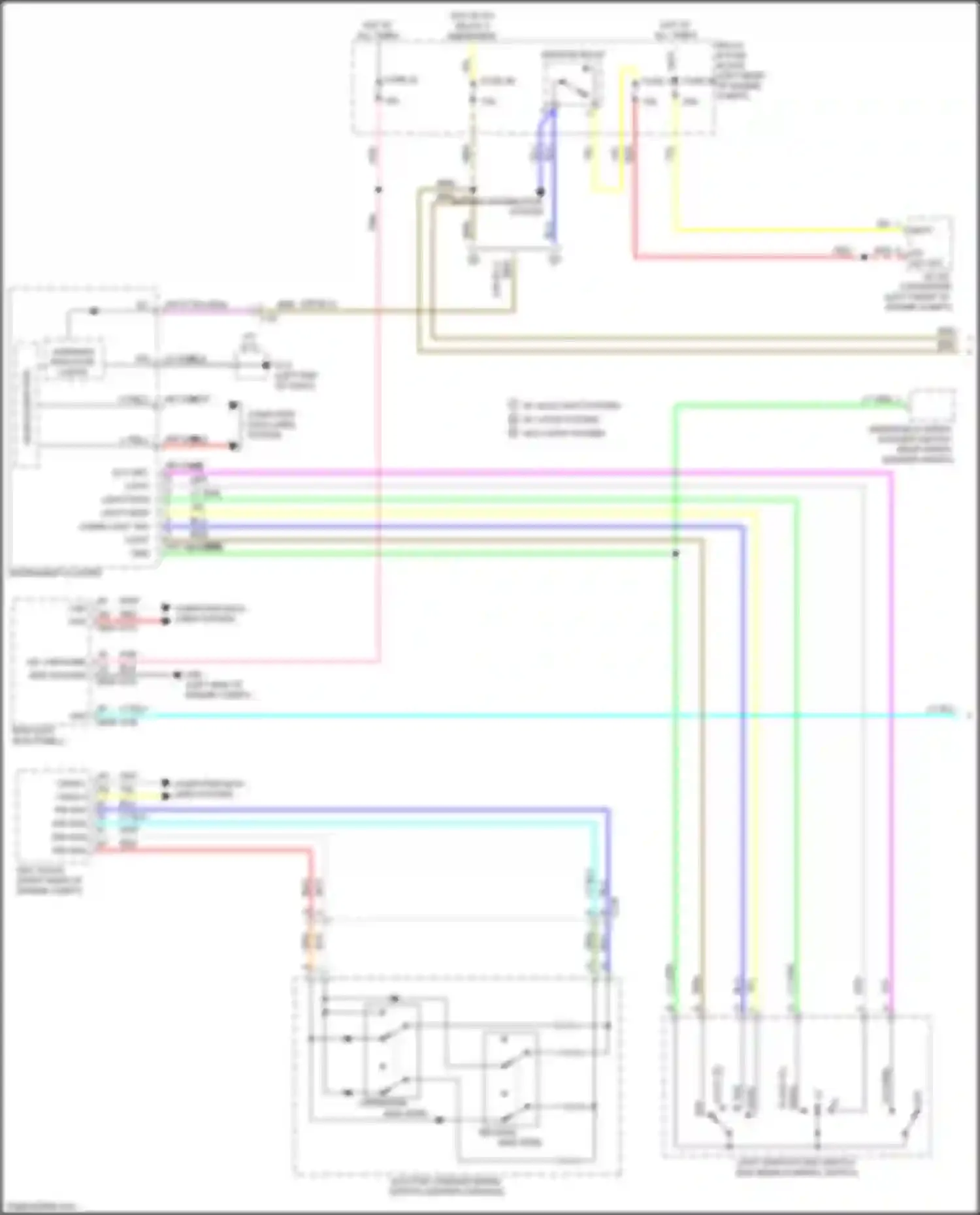 Wiring diagram relay 2 energized for Mazda CX-50 I (2021-2024) (5 of 31)