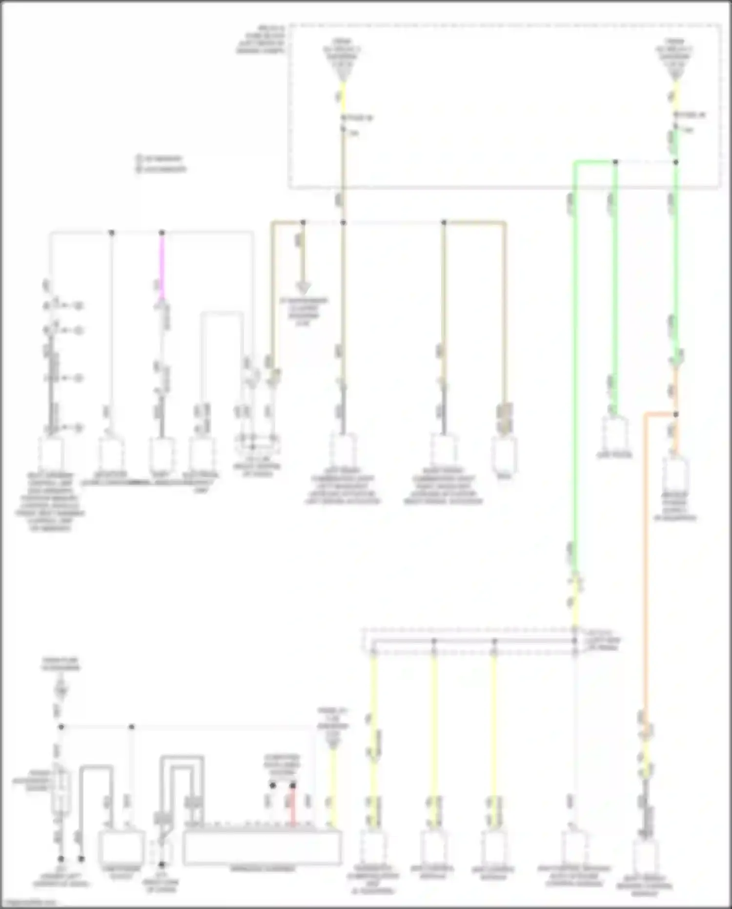 Wiring diagram relay & fuse block for Mazda CX-50 I (2021-2024) (18 of 70)