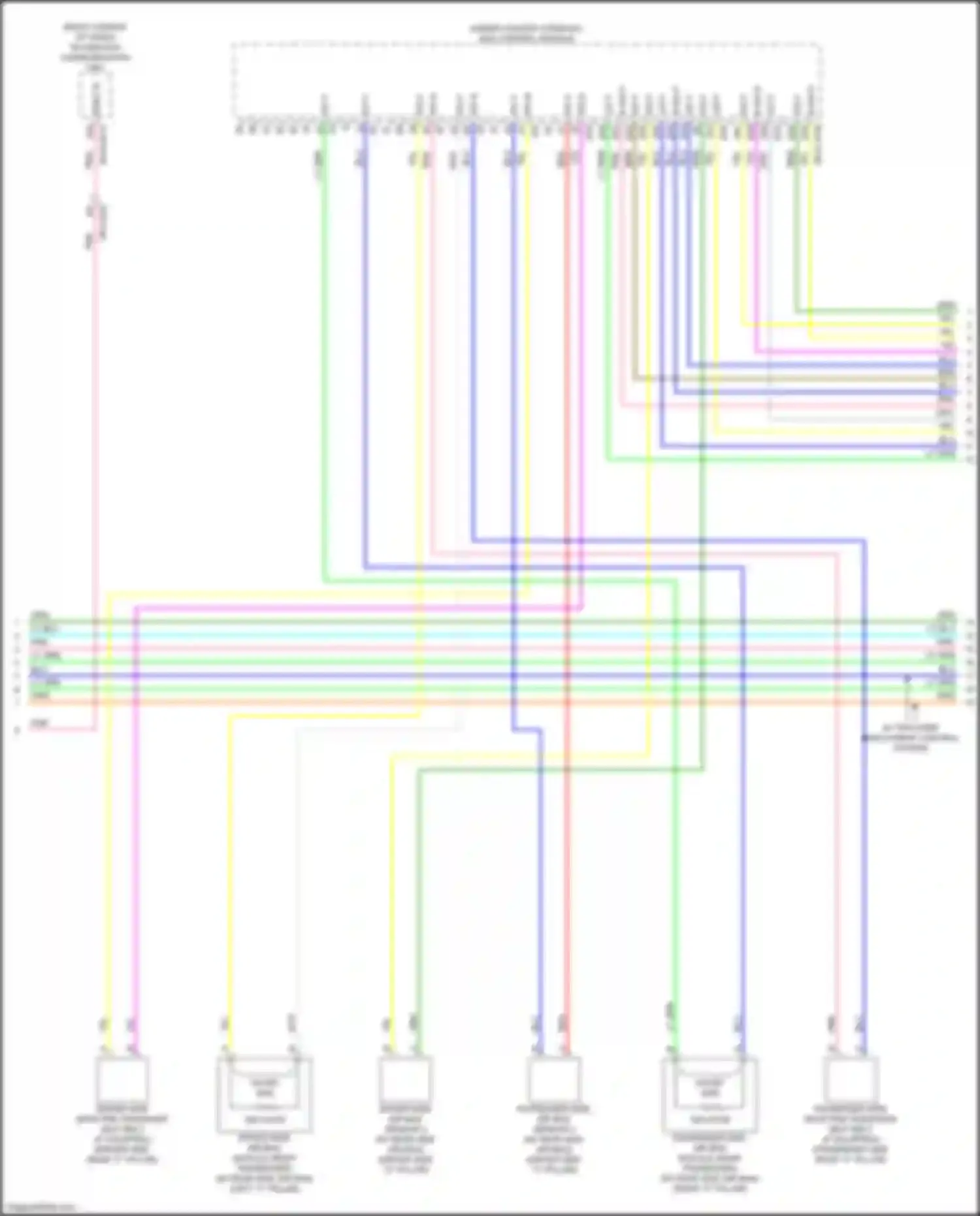 Wiring diagram pid f h for Mazda CX-50 I (2021-2024)