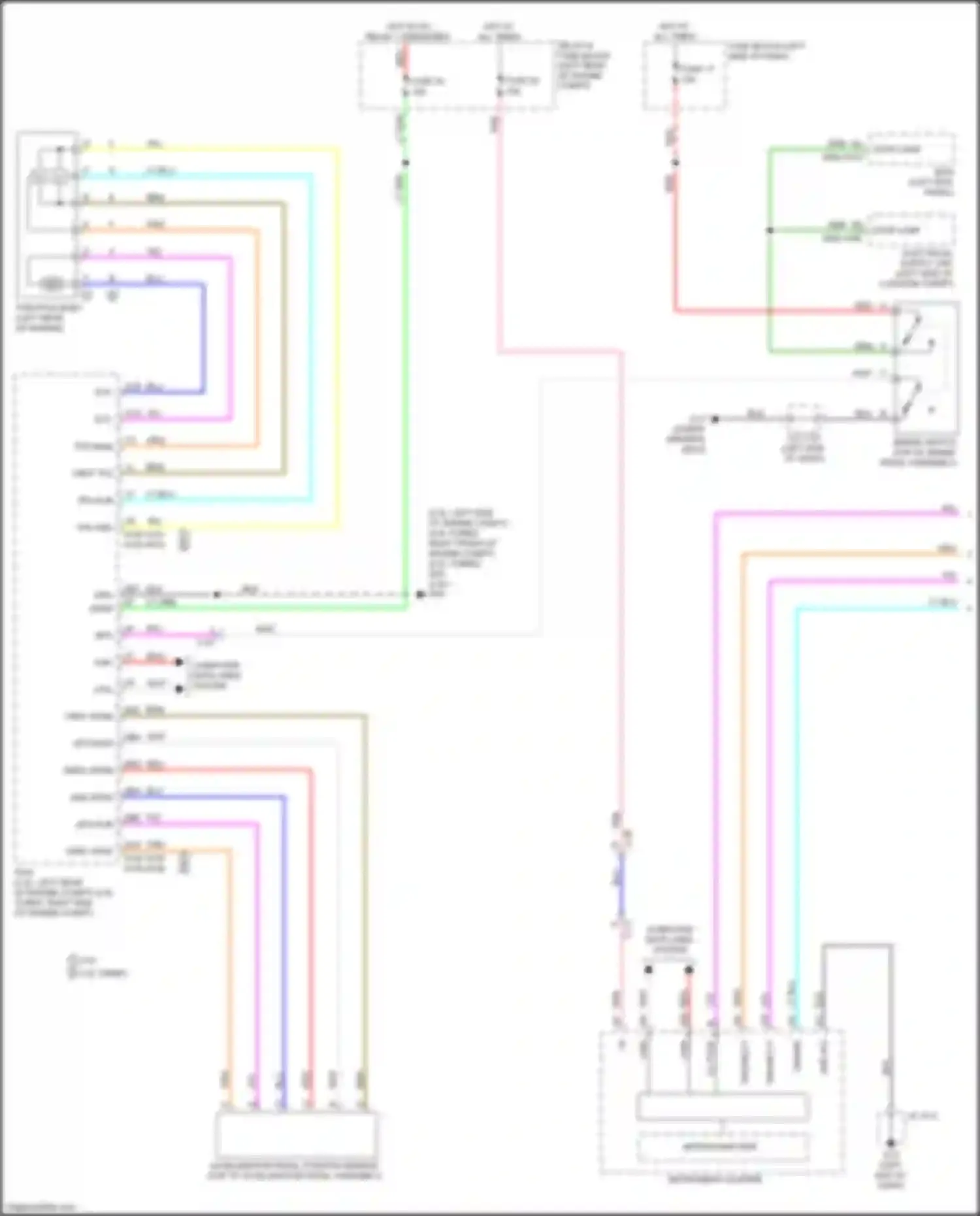 Wiring diagram vio for Mazda CX-50 I (2021-2024) (24 of 89)