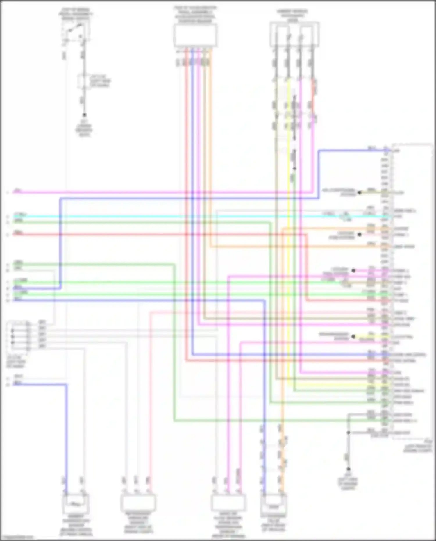 Wiring diagram vref apss for Mazda CX-50 I (2021-2024) (2 of 3)