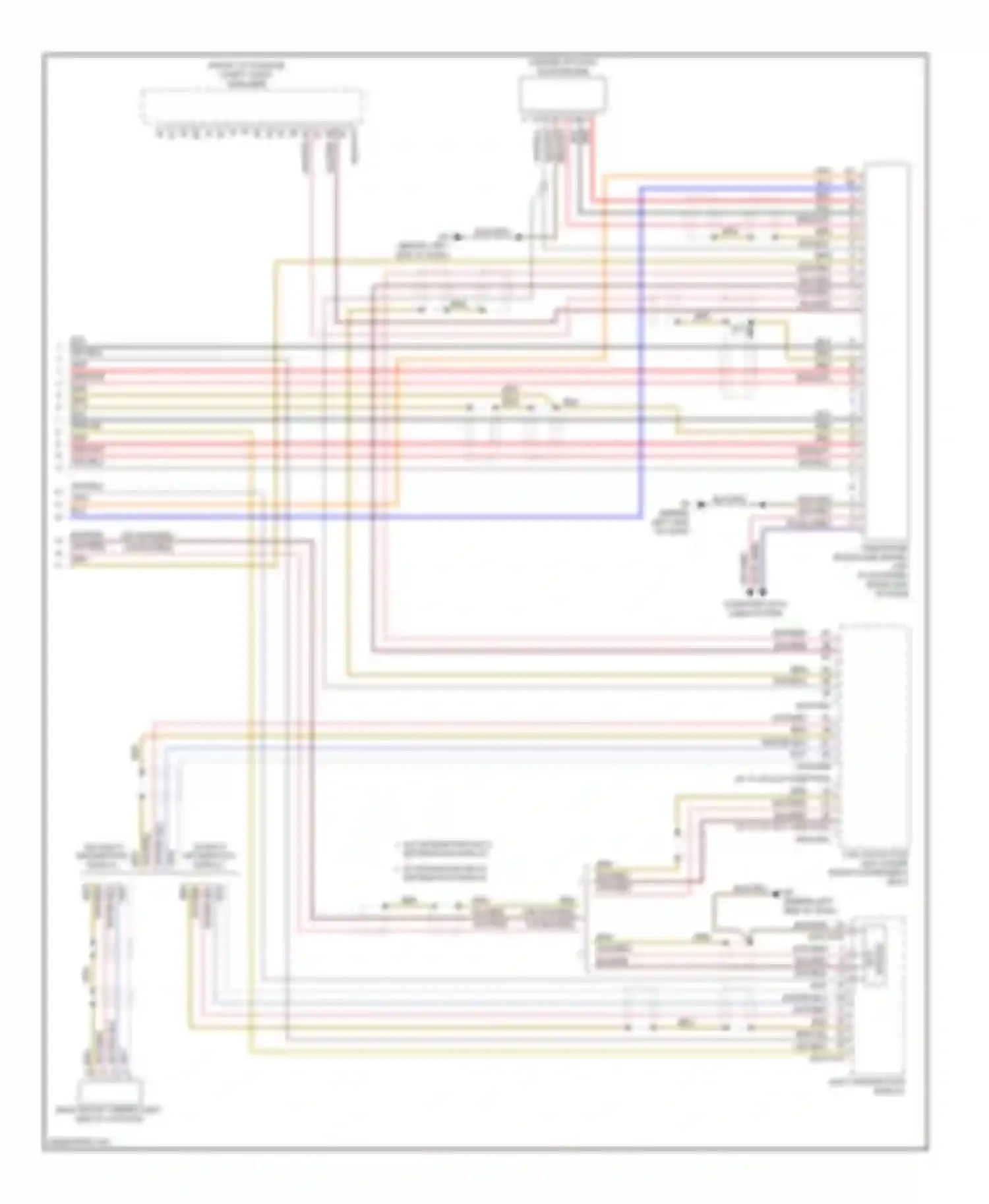 CX-7 Mazda I facelift (2009-2012): Navigation circuit (3 of 3)