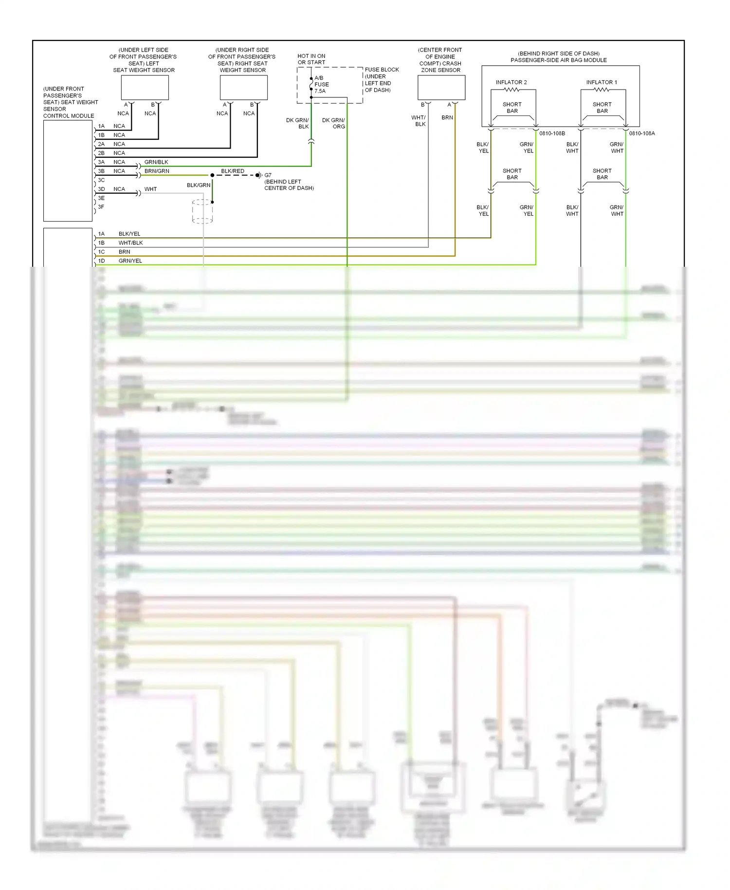 Mazda CX-7 I facelift (2009-2012) computer data lines system wiring diagram  (29 of 34)