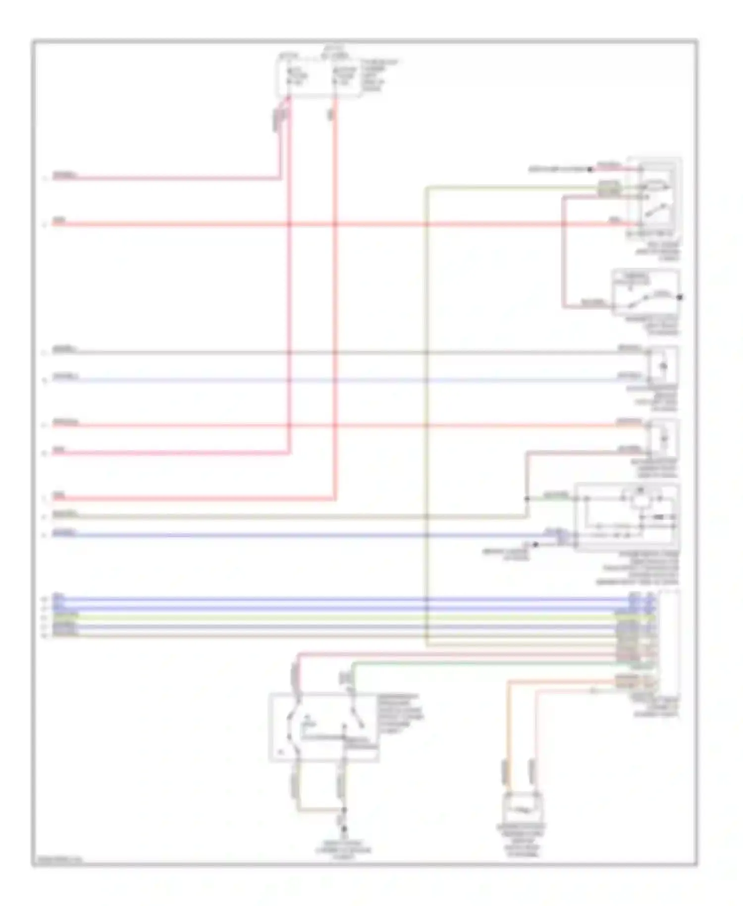 CX-7 Mazda I (2006-2009): Automatic a/c circuit (2 of 2)