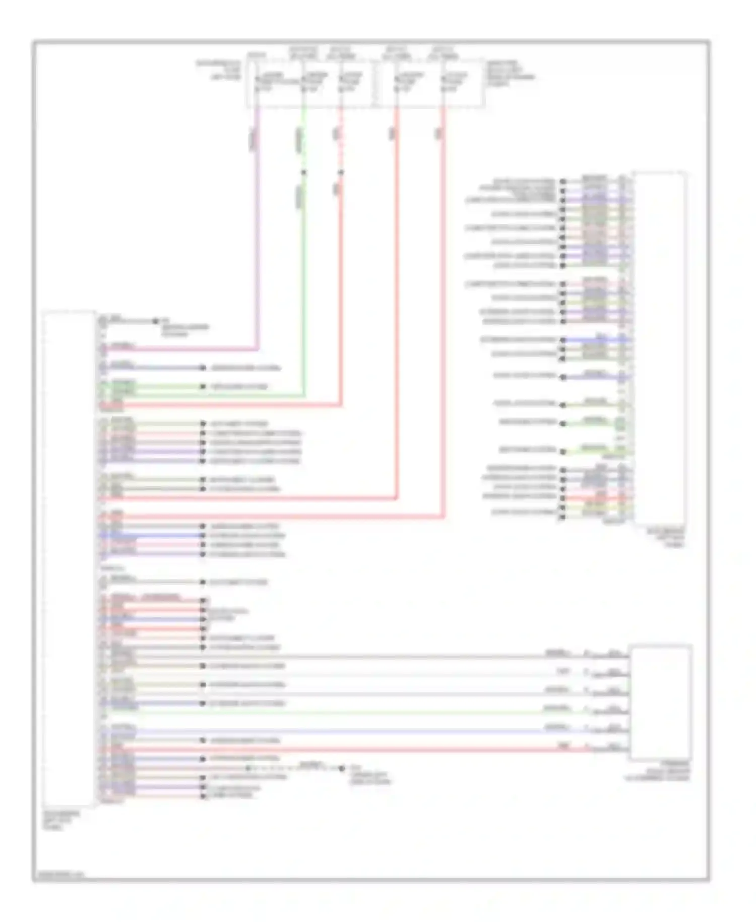 Wiring diagram anti-theft system for Mazda CX-7 I (2006-2009) (1 of 1)