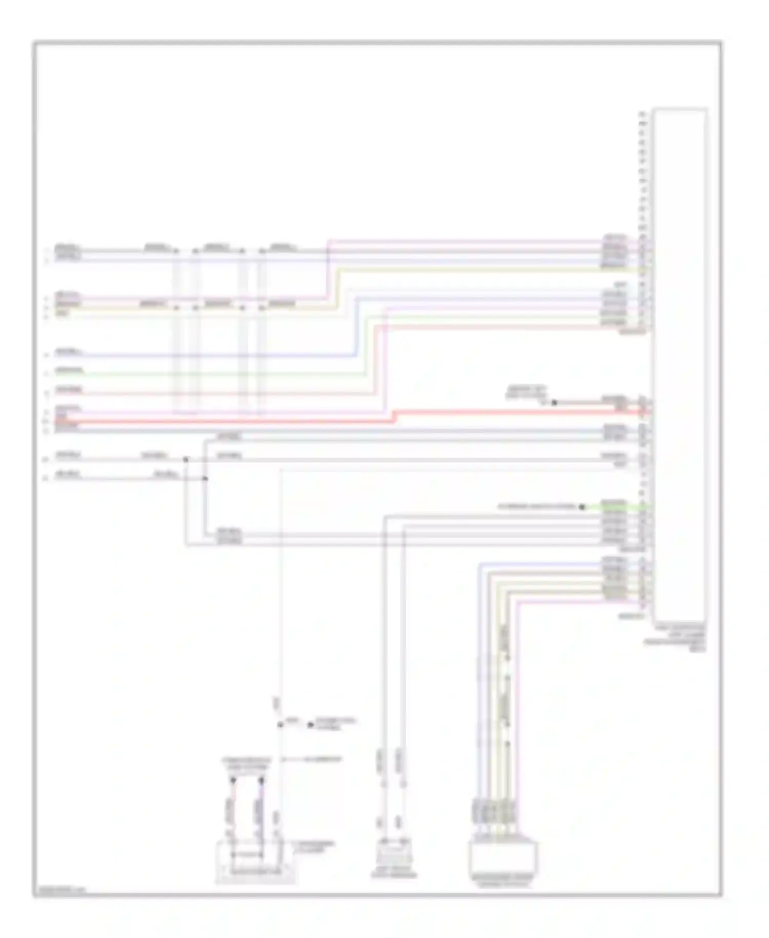 Wiring diagram blu/yel for Mazda CX-7 I (2006-2009) (4 of 14)