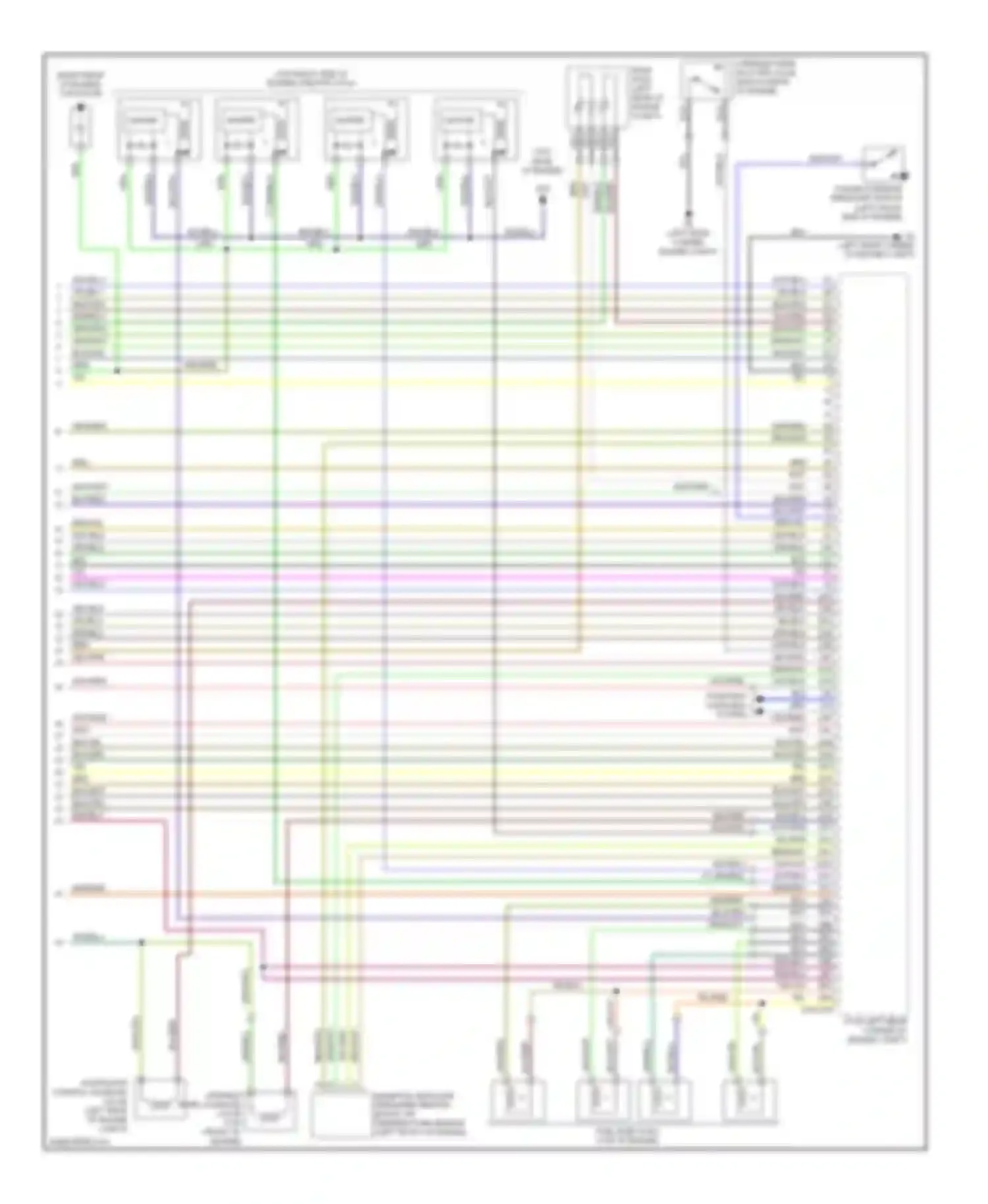 Wiring diagram gry/pnk for Mazda CX-7 I (2006-2009) (2 of 2)