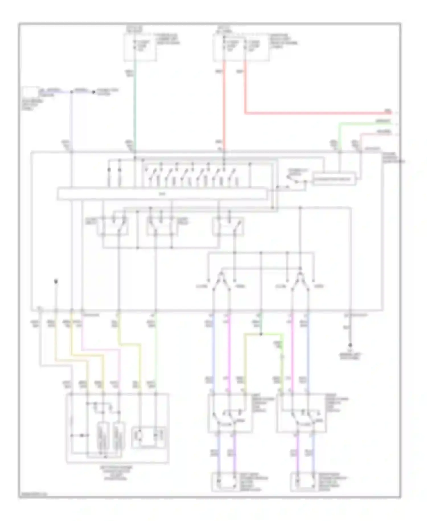 Wiring diagram vio for Mazda CX-7 I (2006-2009) (2 of 6)