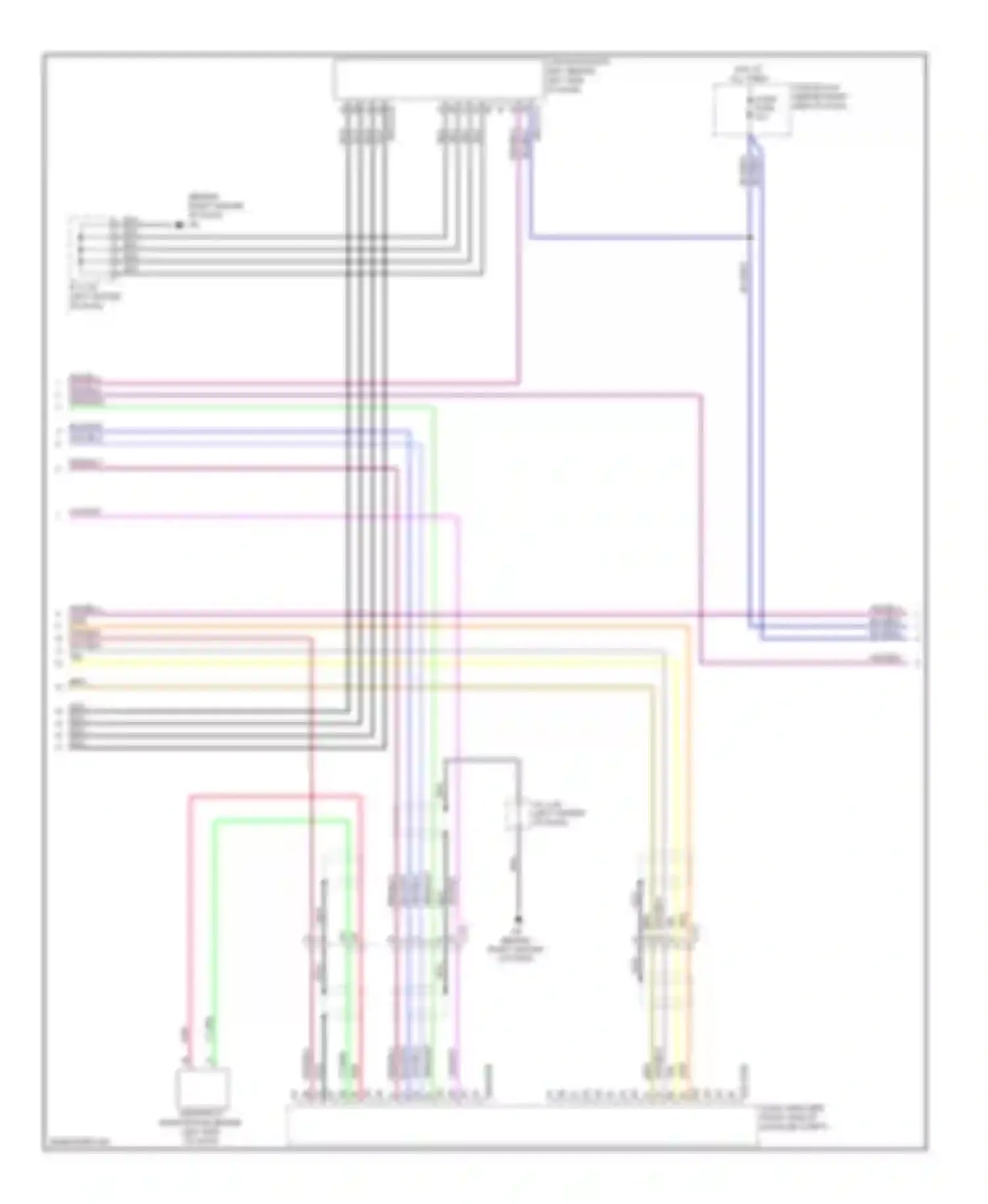 CX-9 Mazda I facelift (2012-2016): Navigation circuit, with bose (2 of 4)