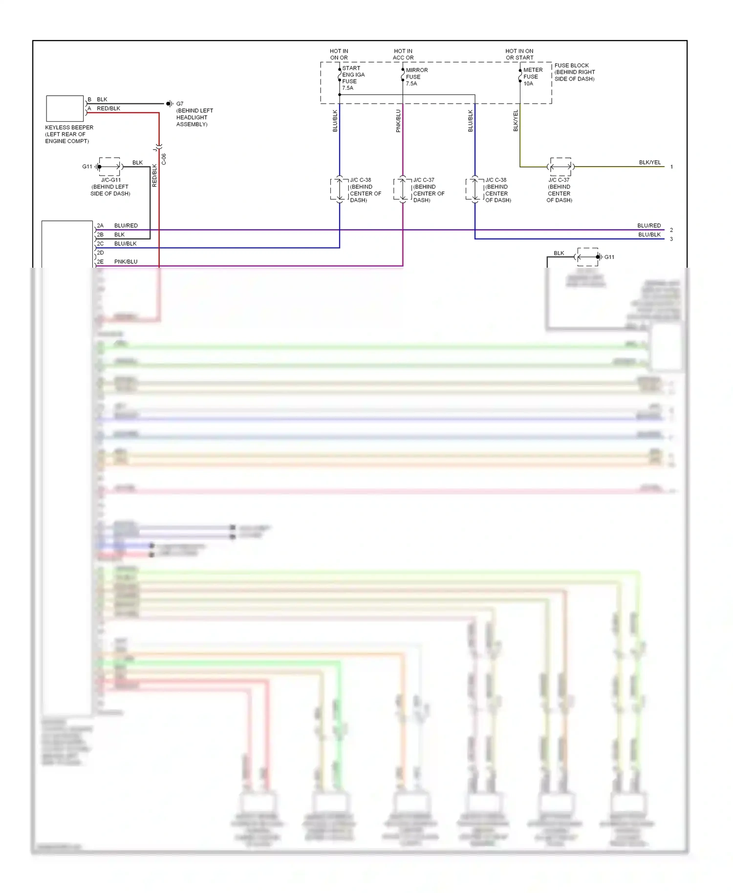 Mazda CX-9 I facelift (2012-2016) computer data lines system wiring diagram  (14 of 30)