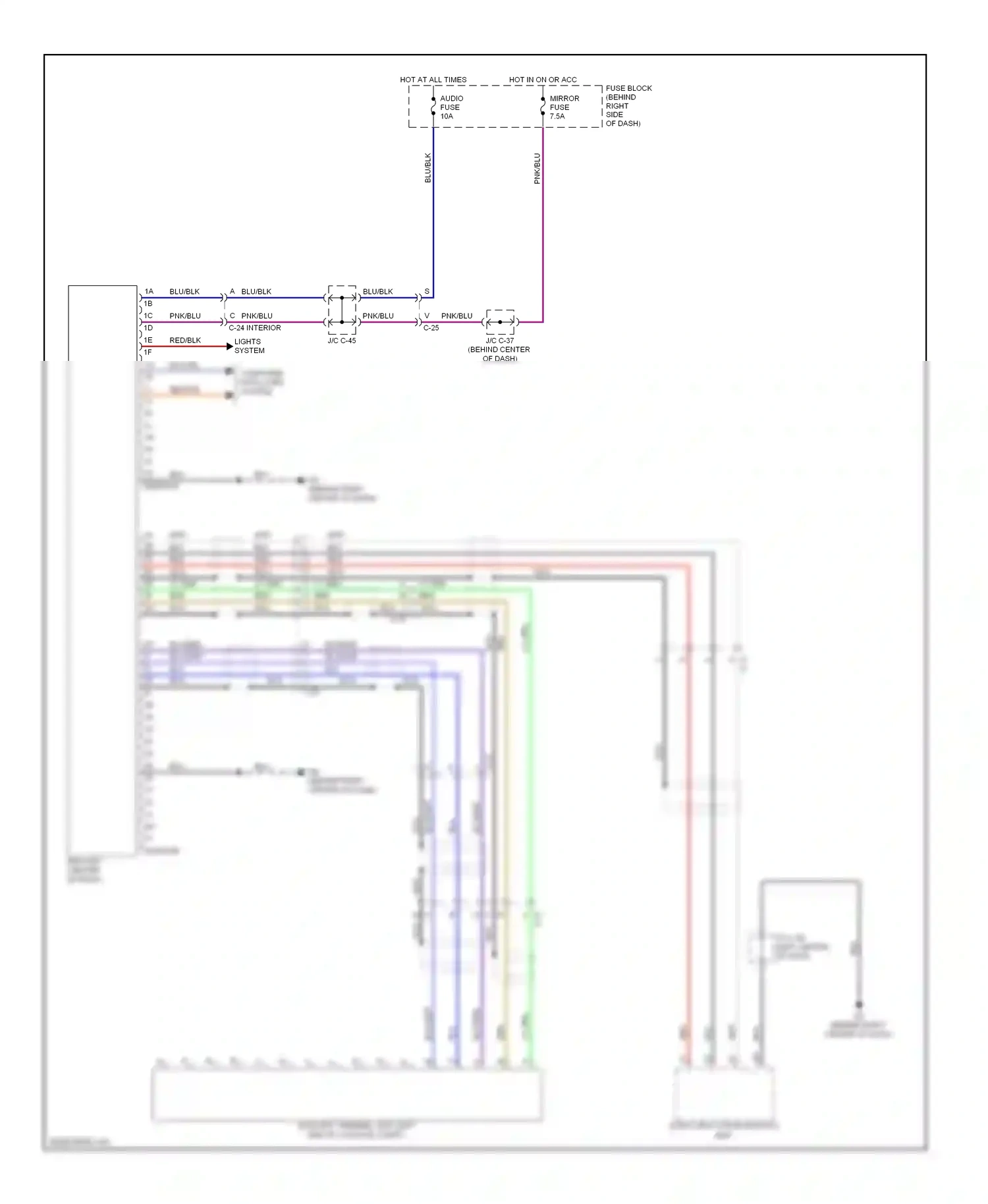 Mazda CX-9 I facelift (2012-2016) computer data lines system wiring diagram  (28 of 30)