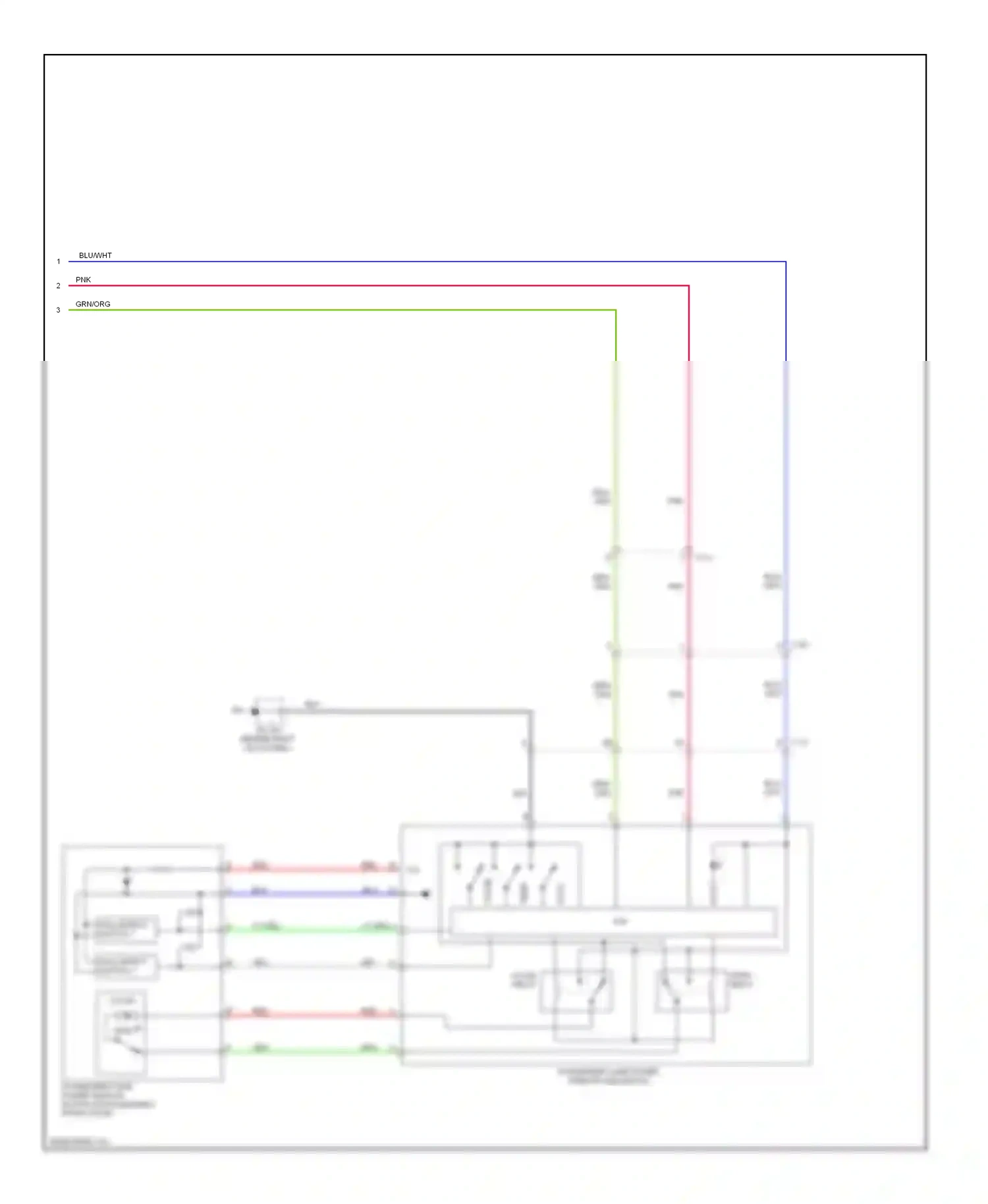 Mazda CX-9 I facelift (2012-2016) hall effect switch 1 wiring diagram  (1 of 1)