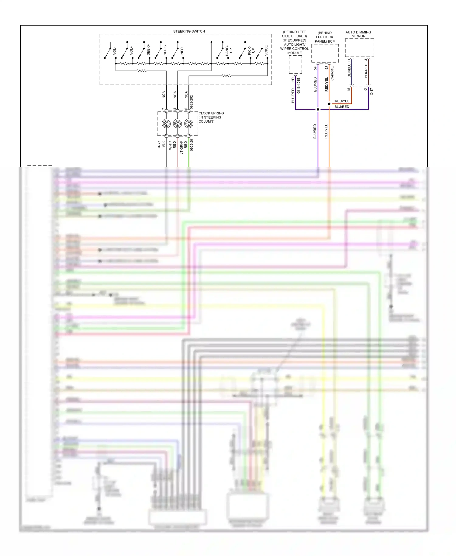 Mazda CX-9 I facelift (2012-2016) info wiring diagram  (1 of 2)