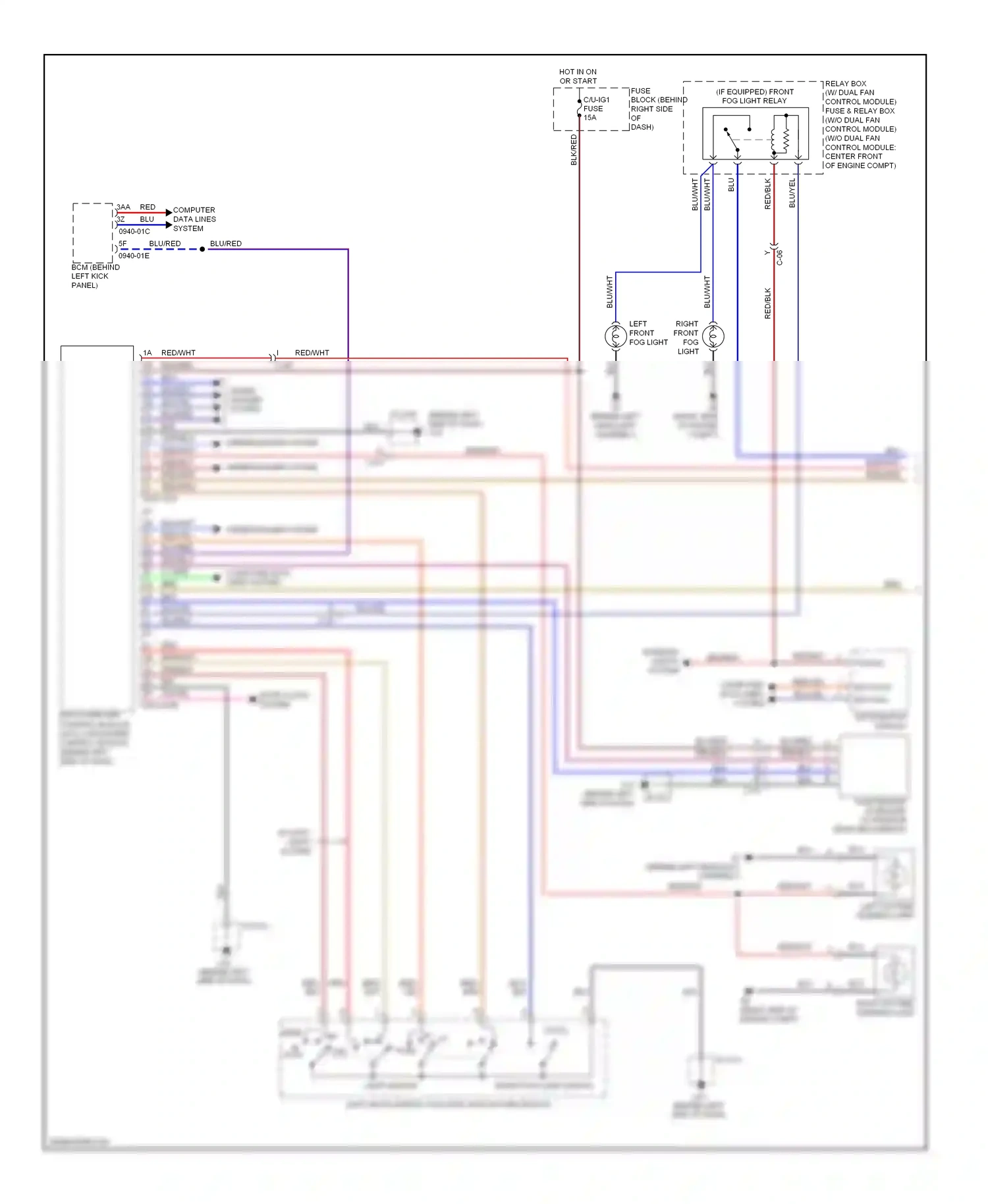 Mazda CX-9 I facelift (2012-2016) off auto wiring diagram  (2 of 2)