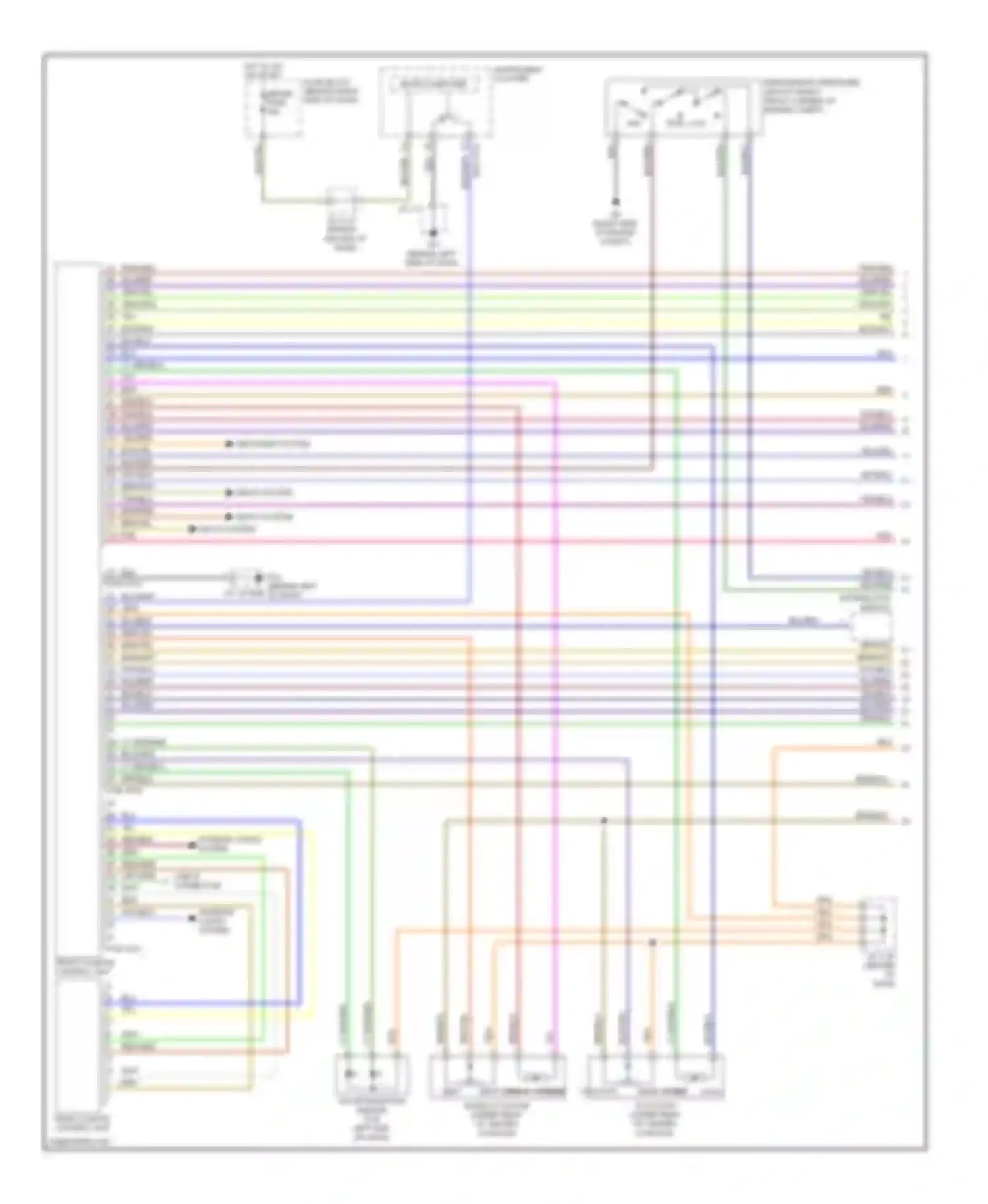 CX-9 Mazda I (2006-2012): Automatic a/c circuit, dual fans (1 of 3)