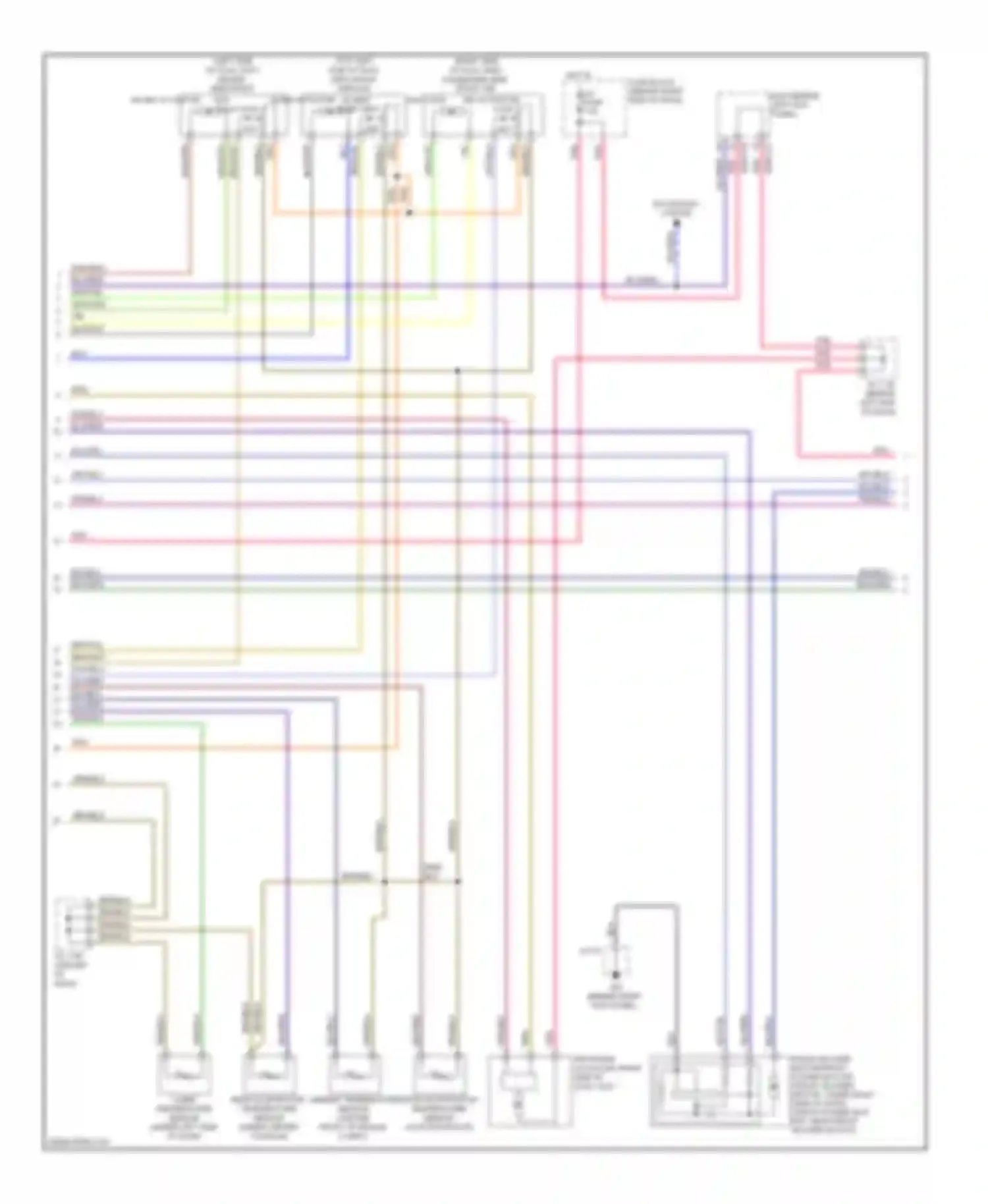 CX-9 Mazda I (2006-2012): Automatic a/c circuit, dual fans (2 of 3)