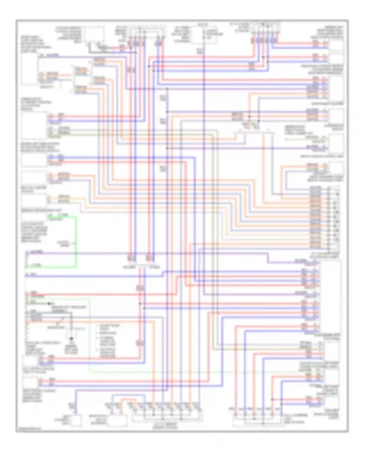CX-9 Mazda I (2006-2012): Computer data lines circuit