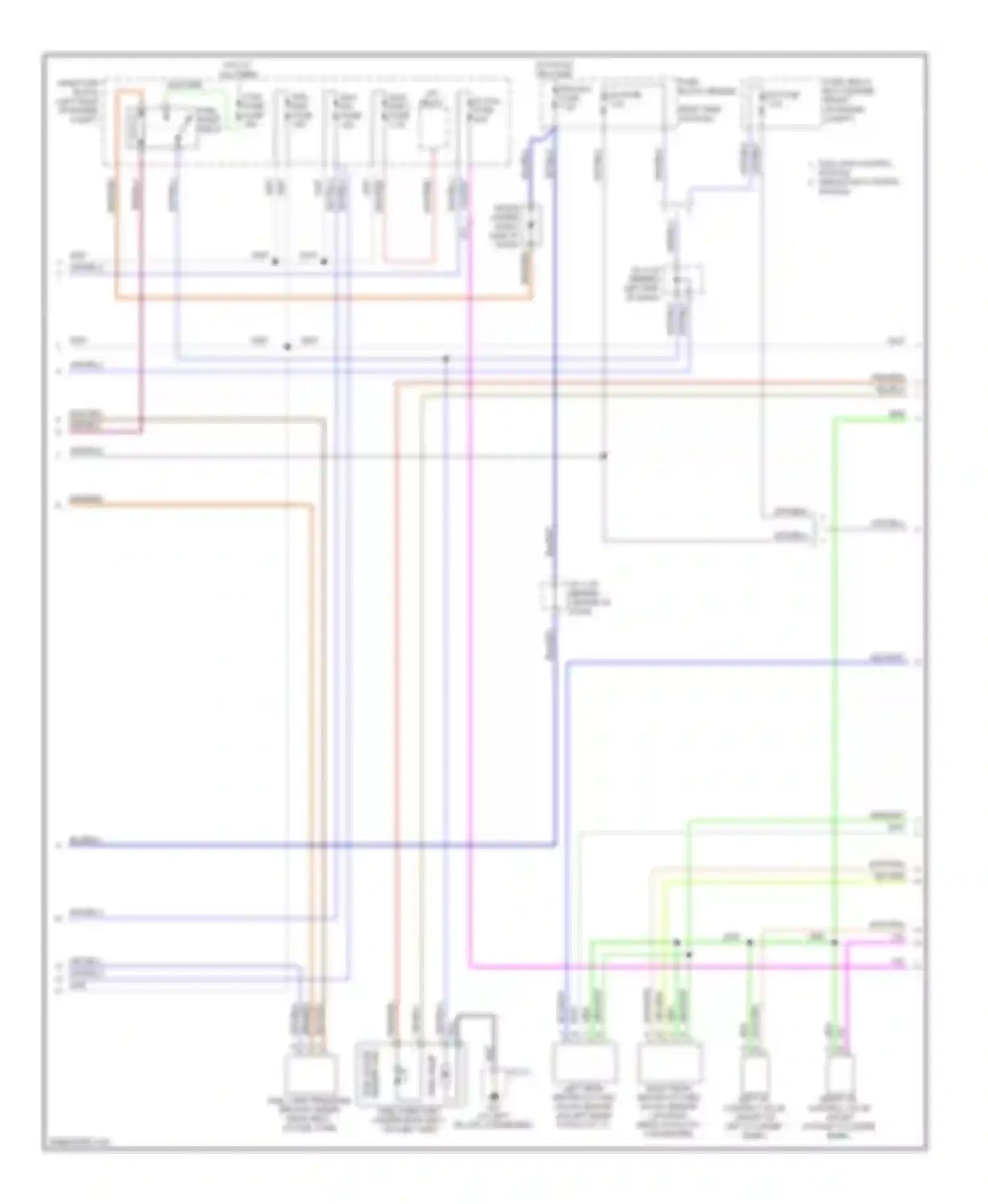 CX-9 Mazda I (2006-2012): Wiring diagram engine performance 3.7l (2 of 4)