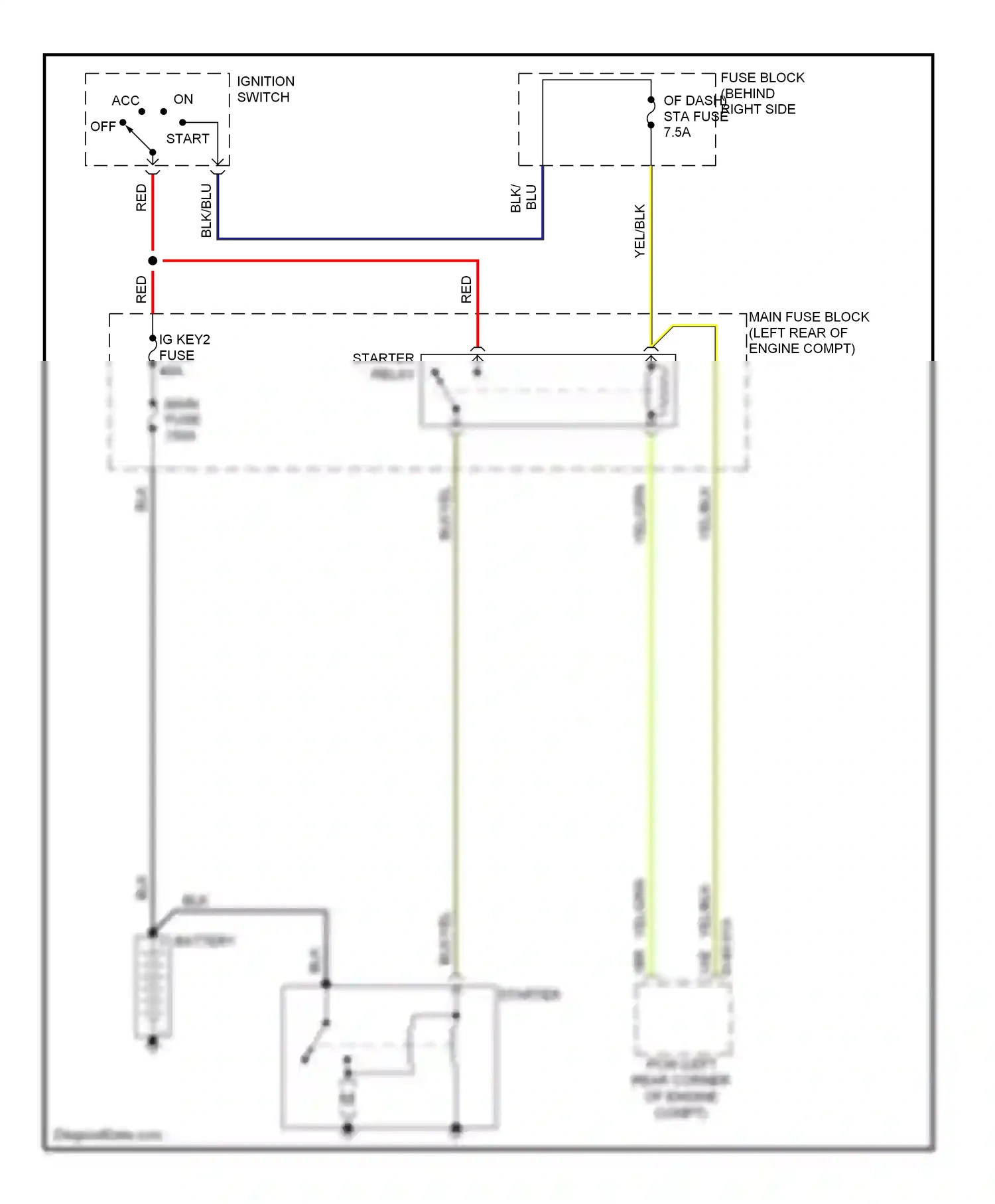 Mazda CX-9 I (2006-2012) off wiring diagram  (5 of 5)