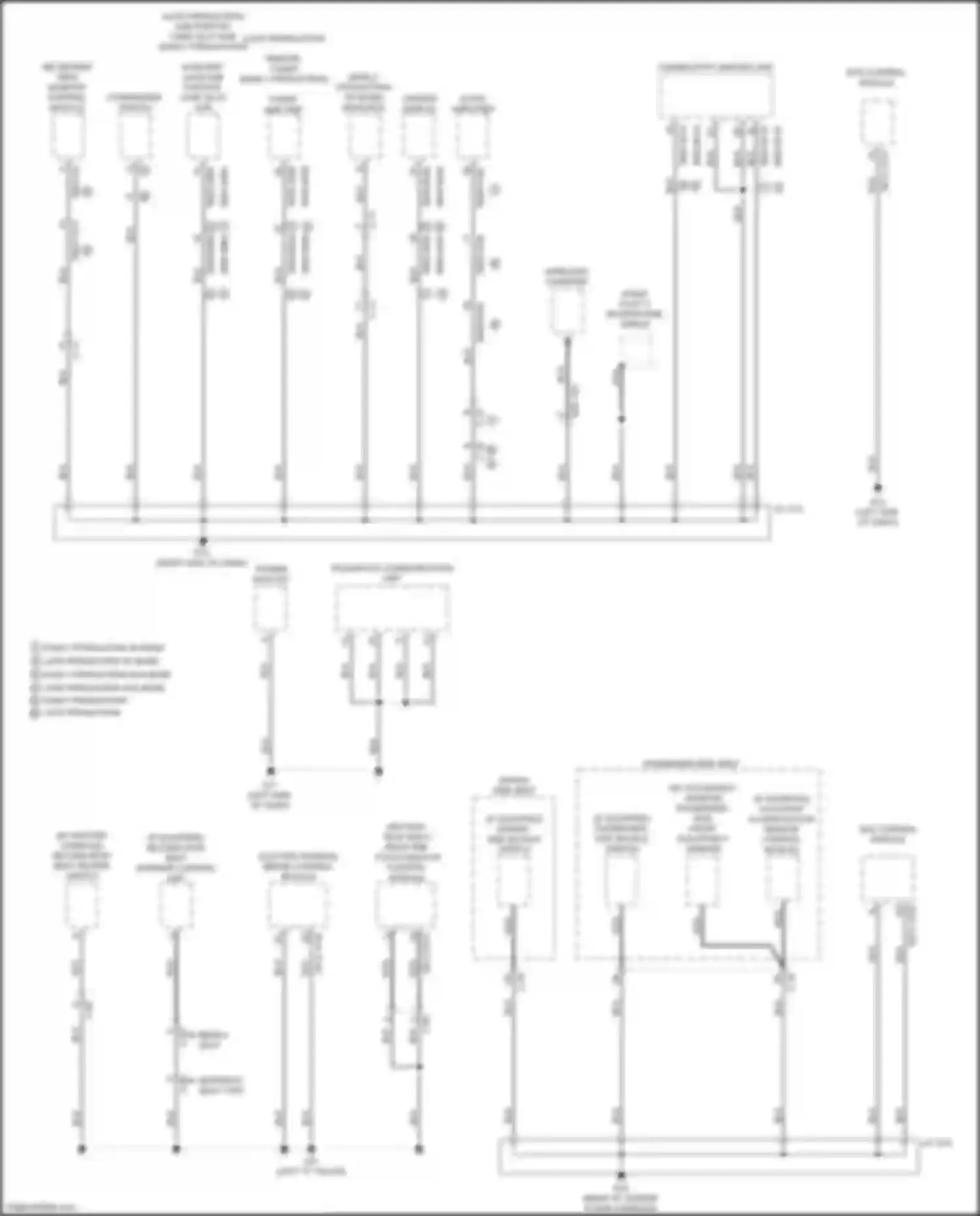 Wiring diagram 360 degree view monitor control module for Mazda CX-9 II facelift (2020-2024) (4 of 11)
