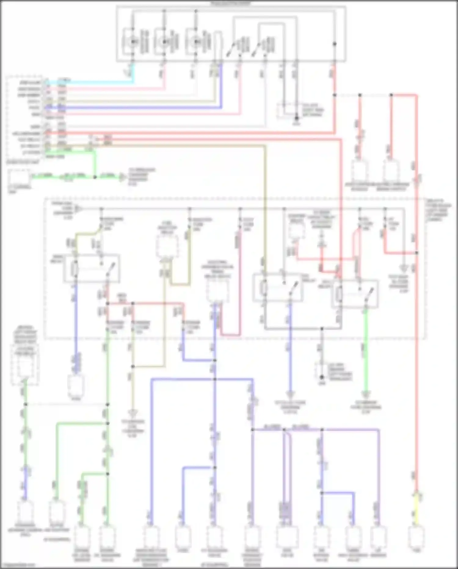 Wiring diagram blk for Mazda CX-9 II facelift (2020-2024) (85 of 126)