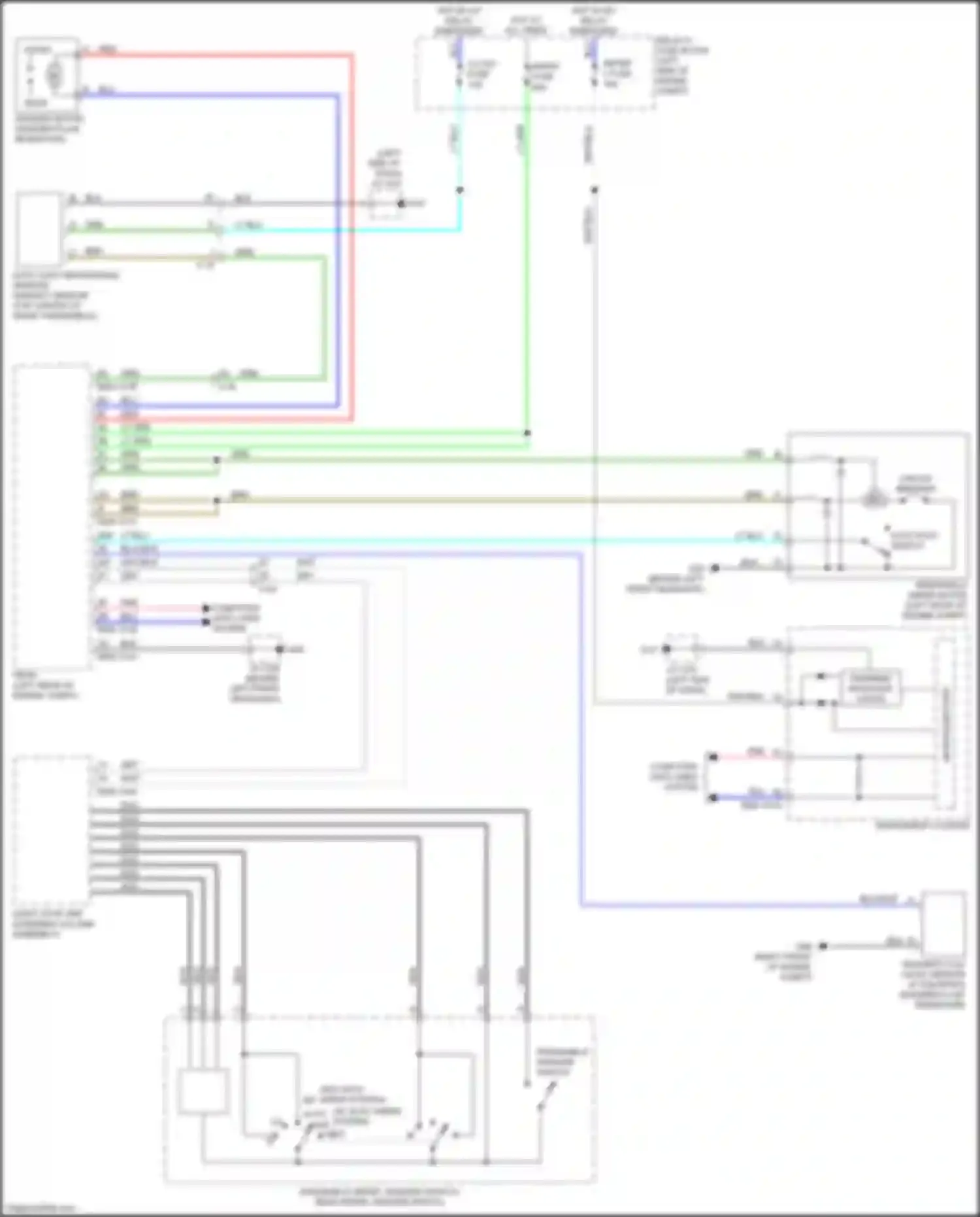 Wiring diagram brn for Mazda CX-9 II facelift (2020-2024) (24 of 98)