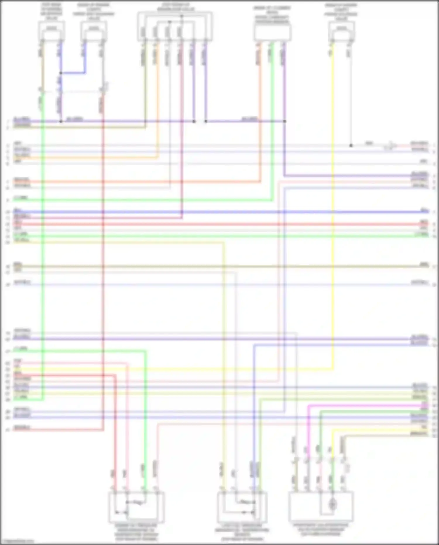 Wiring diagram brn for Mazda CX-9 II facelift (2020-2024) (94 of 98)