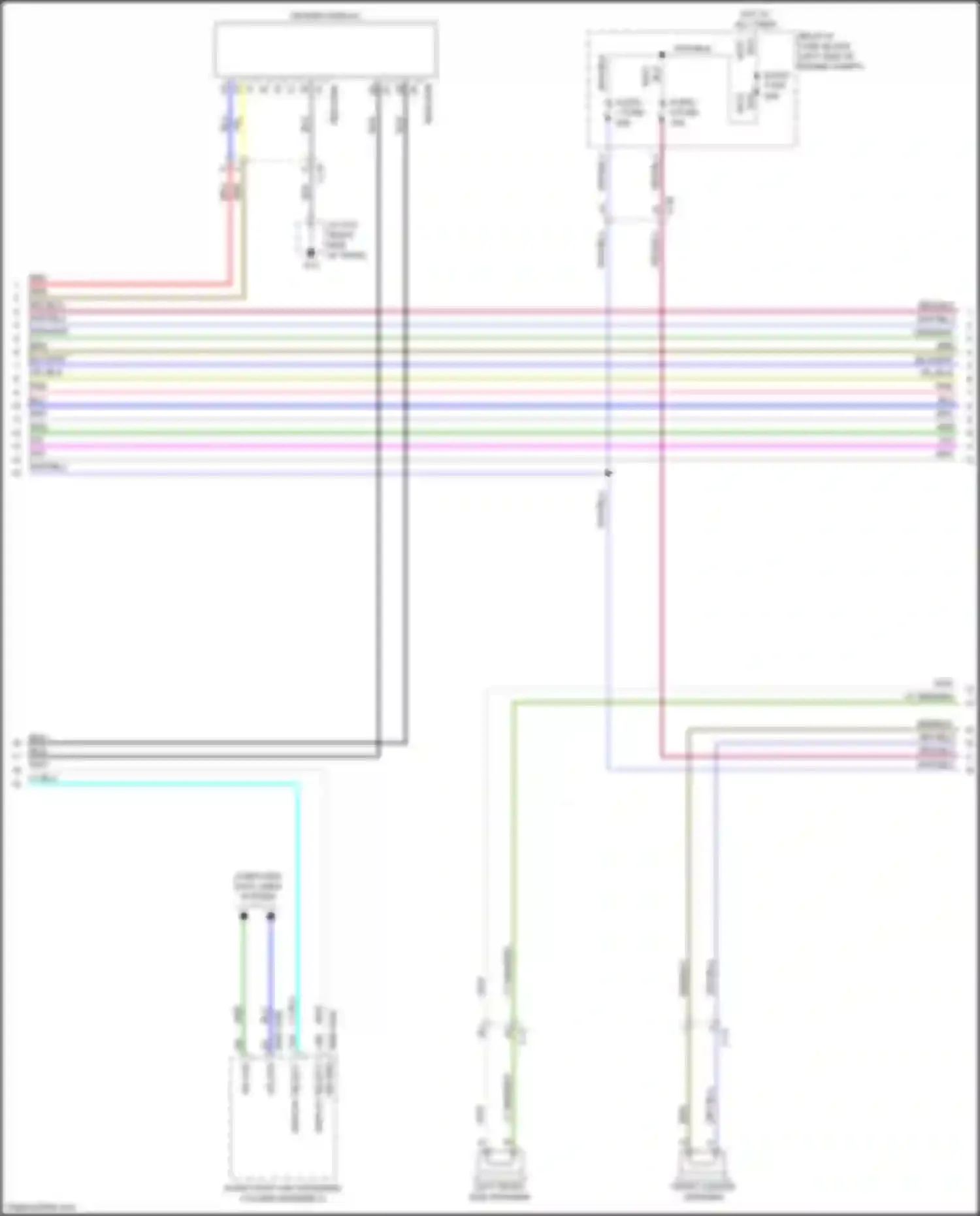 Wiring diagram c-13 for Mazda CX-9 II facelift (2020-2024) (5 of 56)