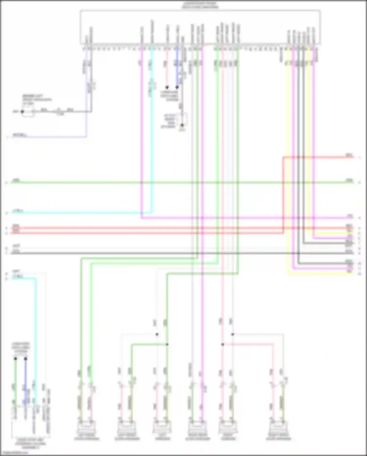 Wiring diagram c-25 for Mazda CX-9 II facelift (2020-2024) (10 of 29)