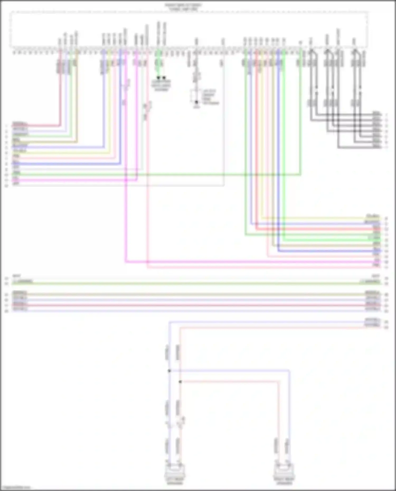 Wiring diagram c-49 for Mazda CX-9 II facelift (2020-2024) (8 of 15)