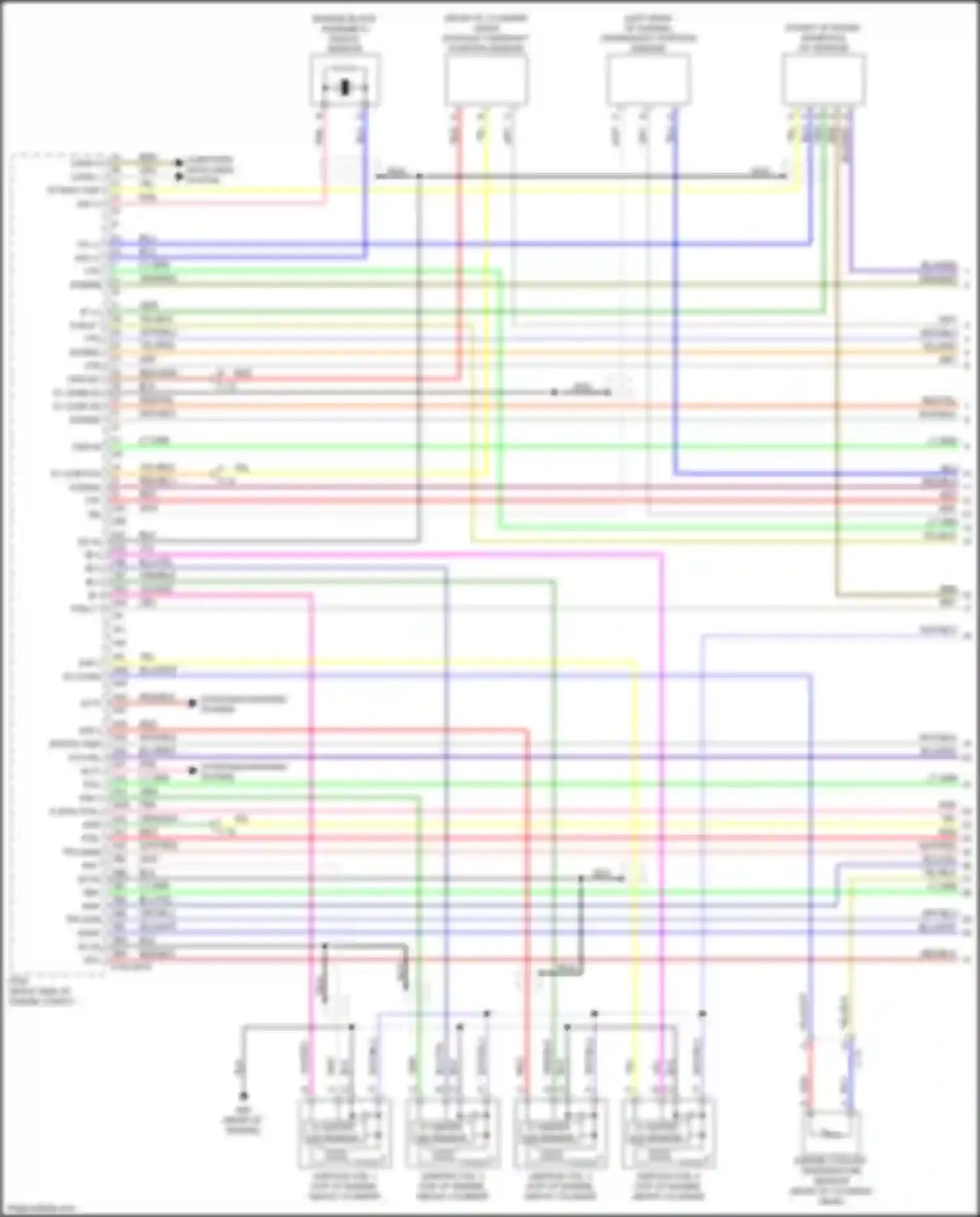 Wiring diagram cmp ex for Mazda CX-9 II facelift (2020-2024) (1 of 1)
