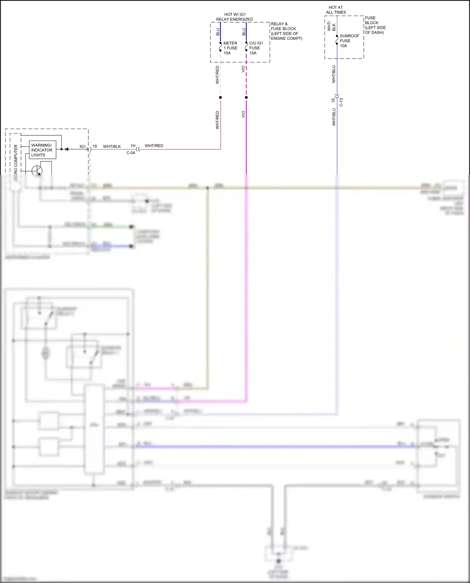 Mazda CX-9 II facelift (2020-2024) computer data lines system wiring diagram  (28 of 81)