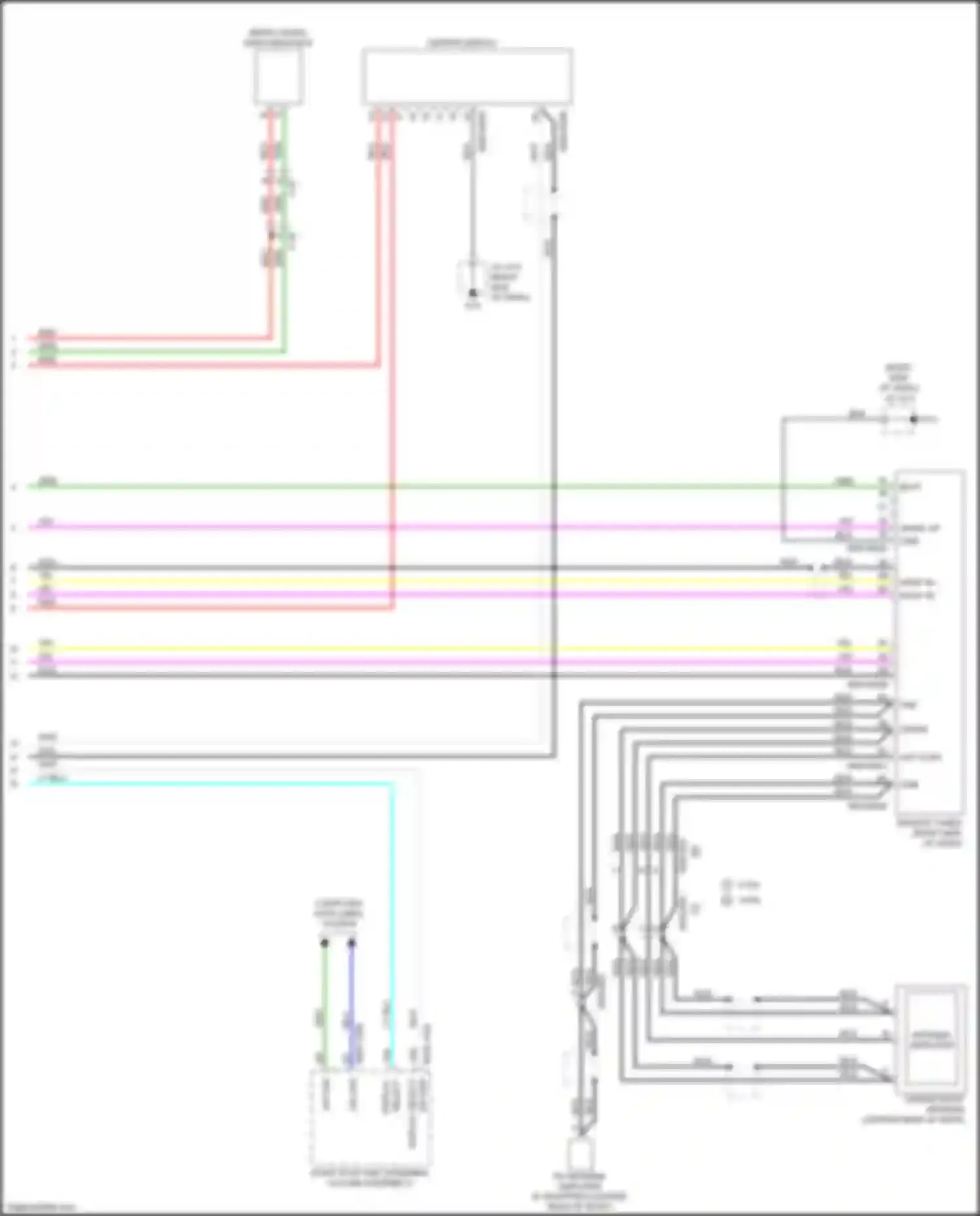 Wiring diagram display select for Mazda CX-9 II facelift (2020-2024) (1 of 6)
